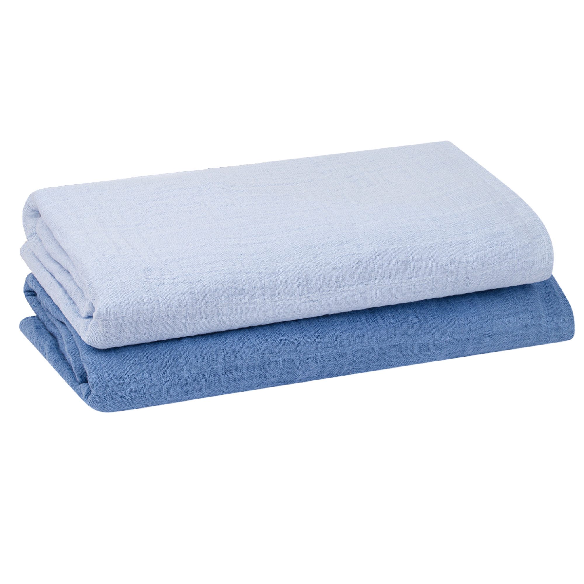 Stoffwindeln Baby Mullwindeln Sets (Bio-Musselin: super soft) 120x120cm Spucktücher
