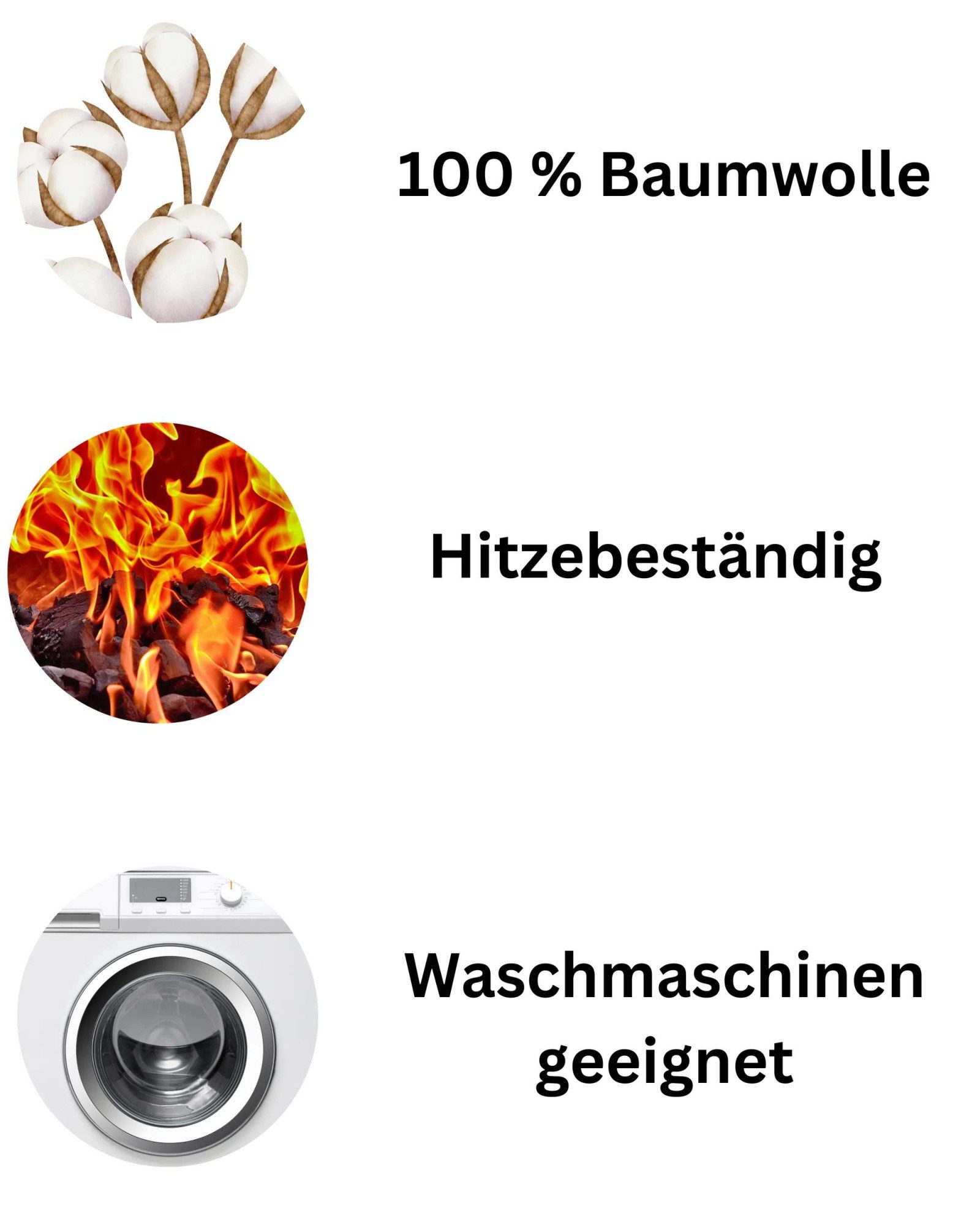 gws Topflappen, Baumwolle, Topflappen, Handschuhe, Geschirrtuch, Ofenhandsc günstig online kaufen