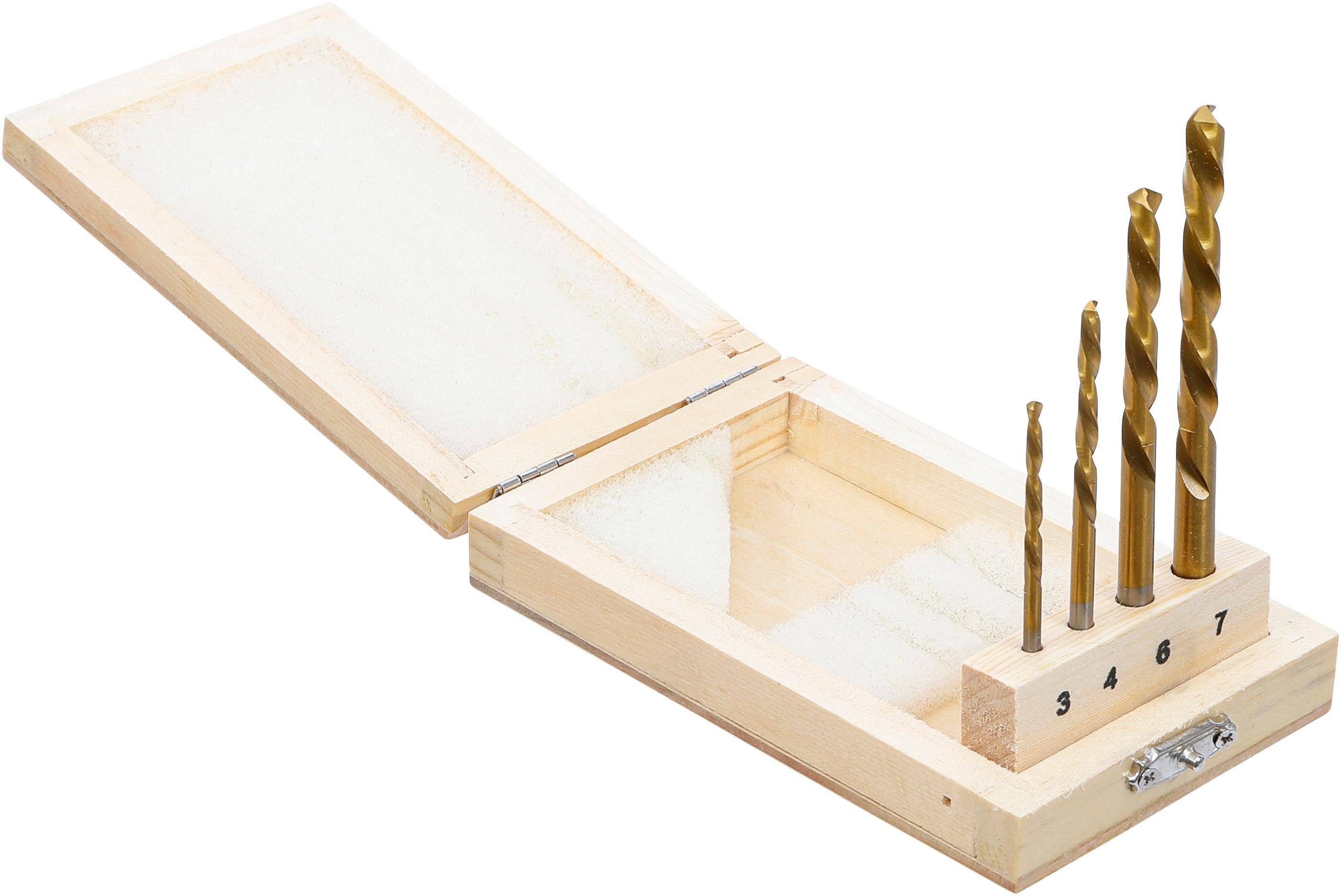 BGS technic Spiralbohrer Bohrer-Satz, HSS, linksschneidend, günstig online kaufen