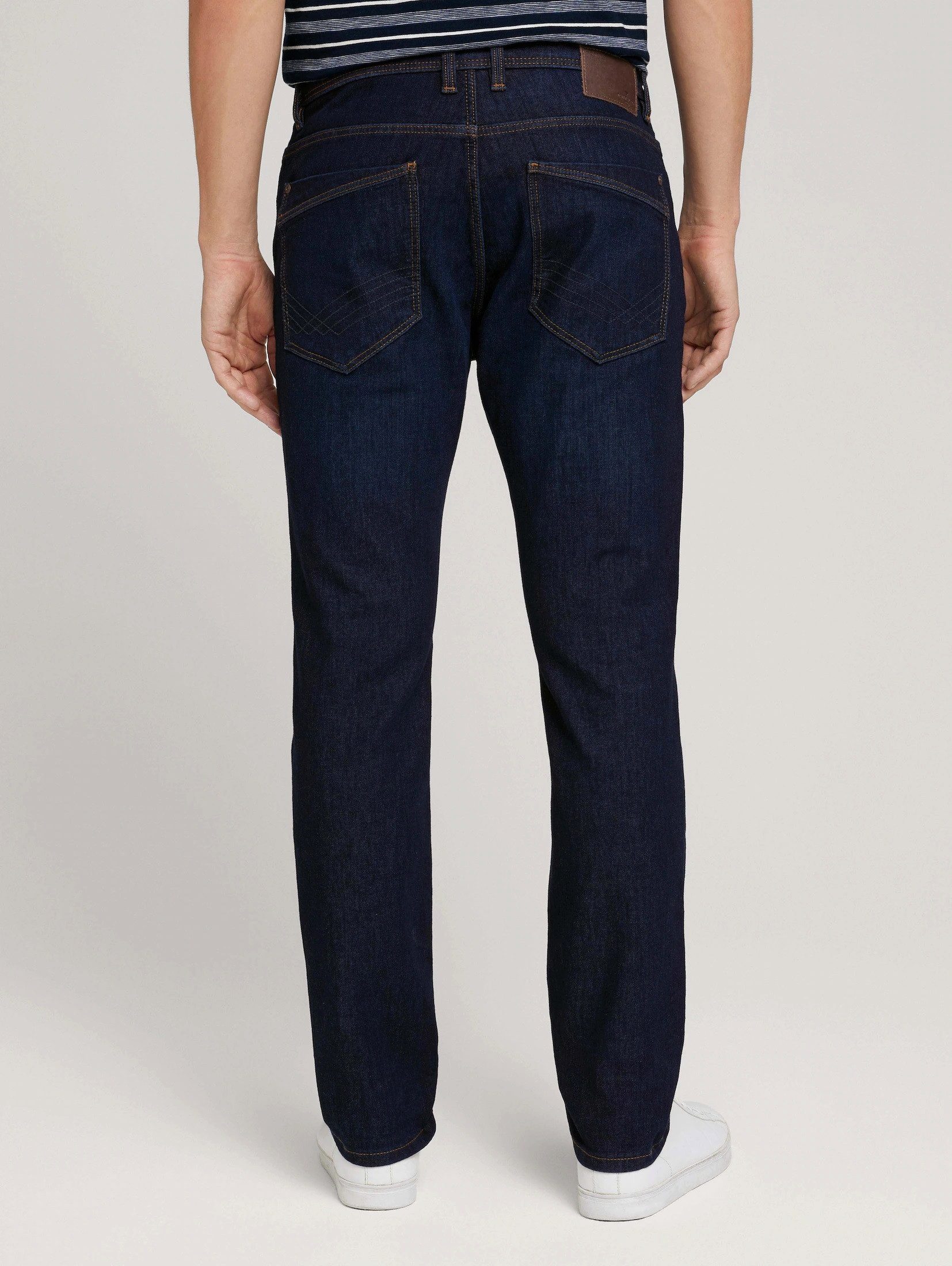 TOM TAILOR Slim-fit-Jeans Regular Slim Fit Jeans Basic Stretch Raw JOSH JOSH REGULAR SLIM FIT