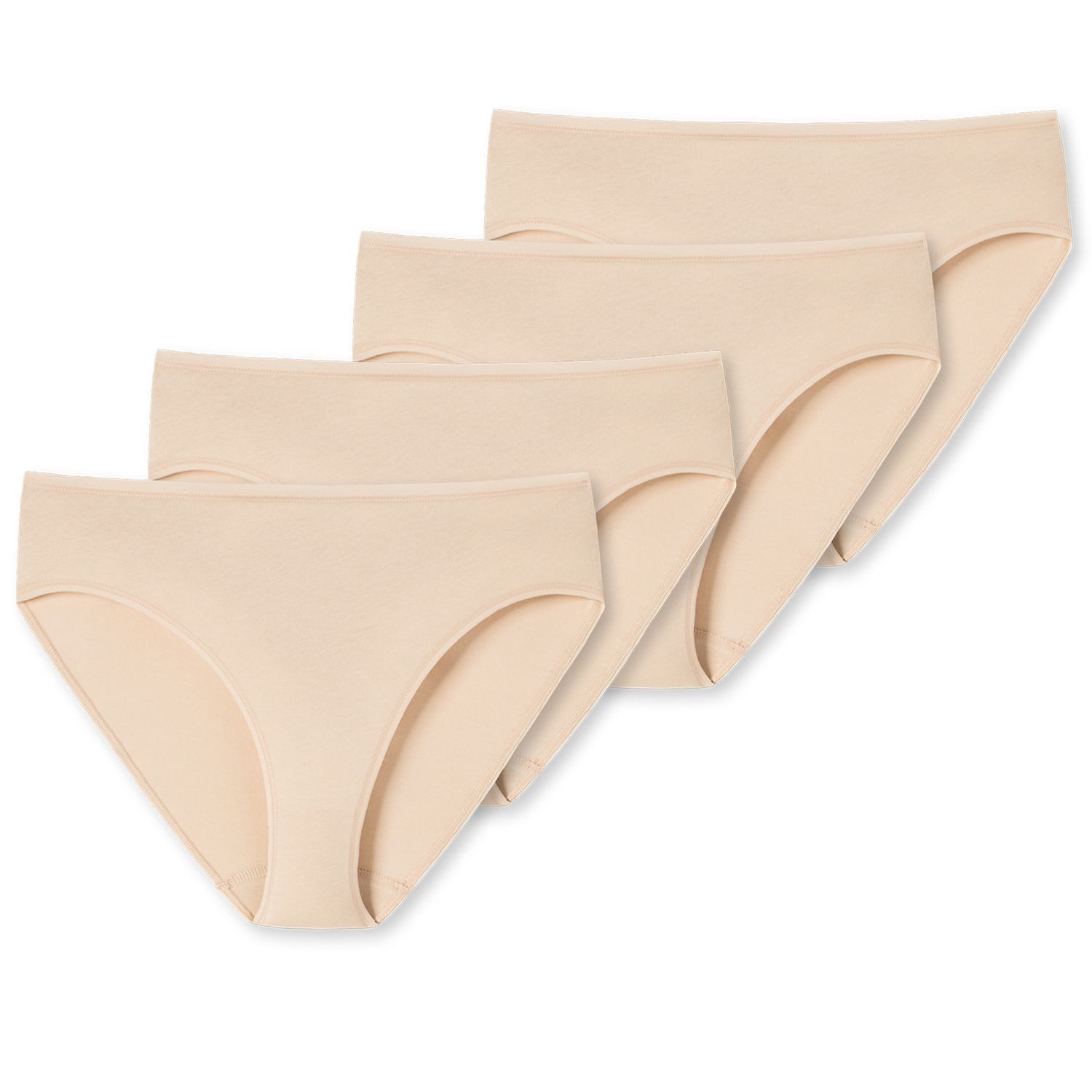 Schiesser Slip 95/5 bequem, flache Abschlüsse im 4er SPARPACK