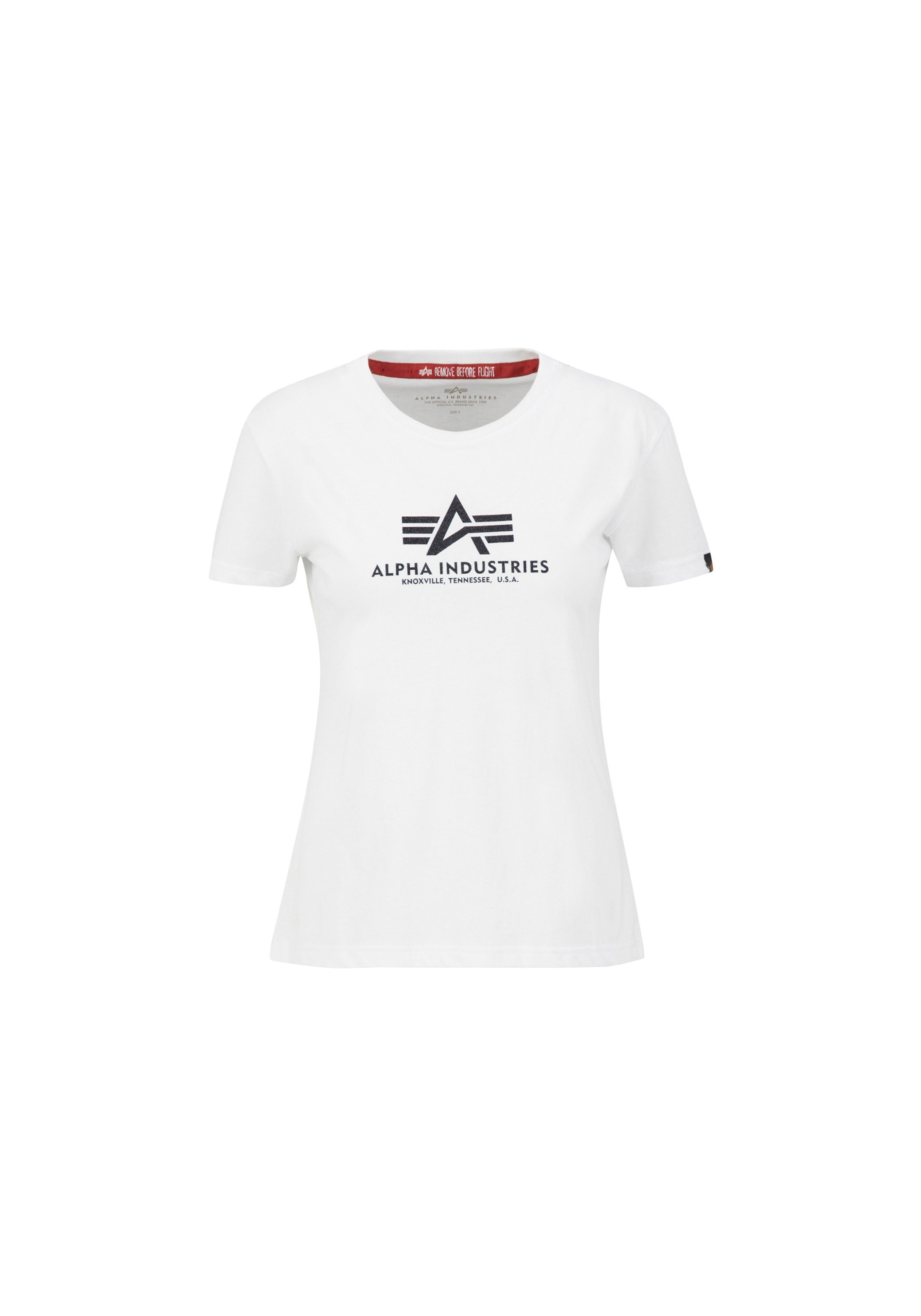 Alpha Industries T-Shirt New Basic T-Shirt BL Glitter W günstig online kaufen
