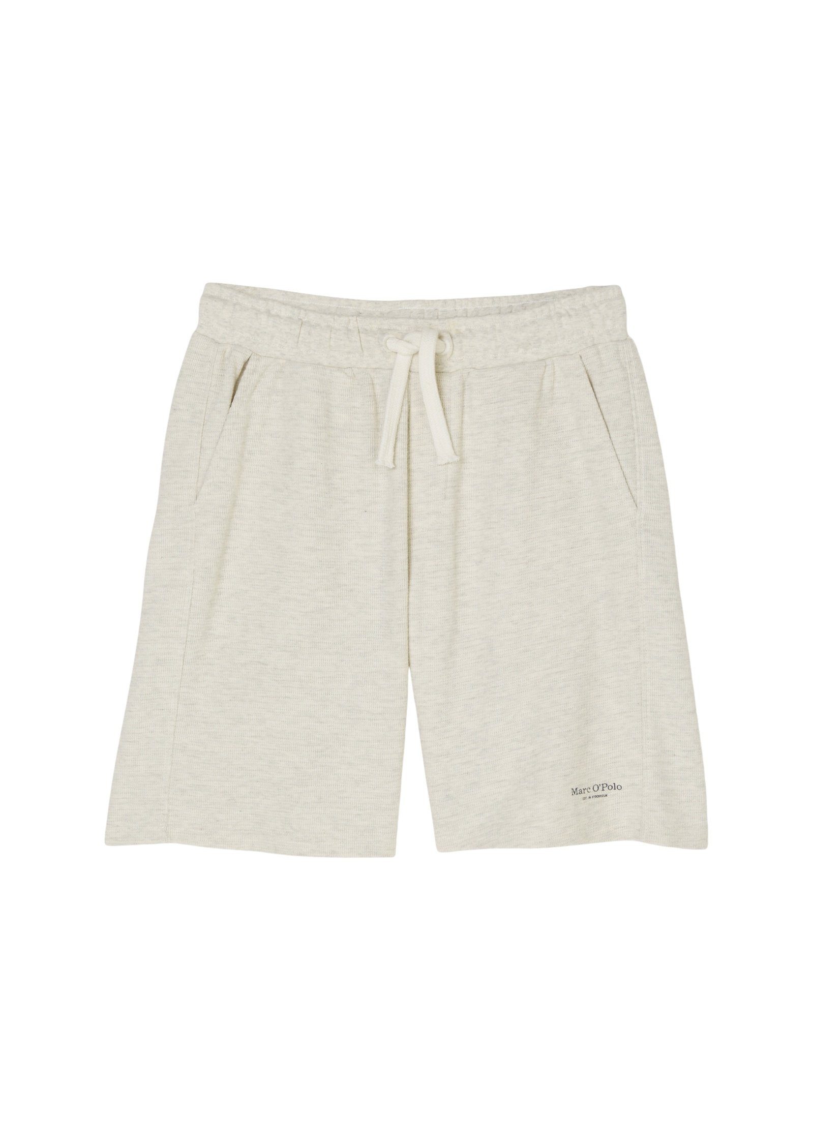 Bio-Baumwolle Marc aus beige softer Shorts O'Polo