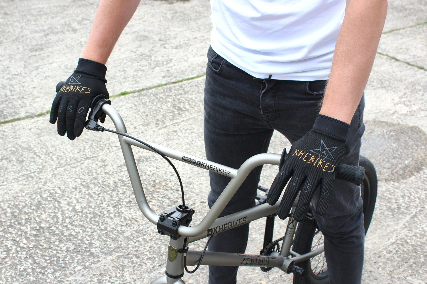 KHEbikes Fahrradhandschuhe KHE 4130 BMX Handschuhe L