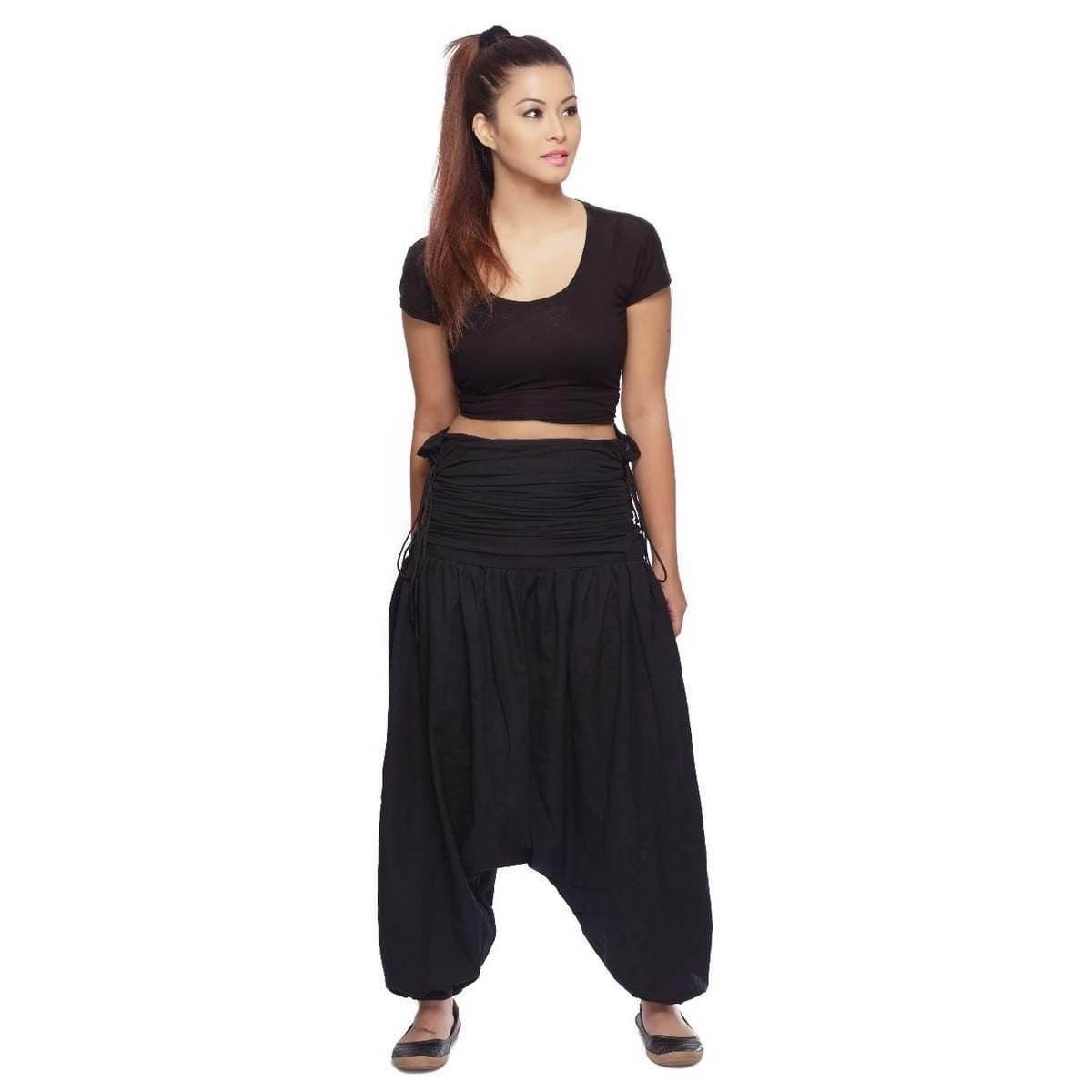 Haremshose Jaya Damen Pluderhose im Aladin-Stil - für Sport & Freizeit