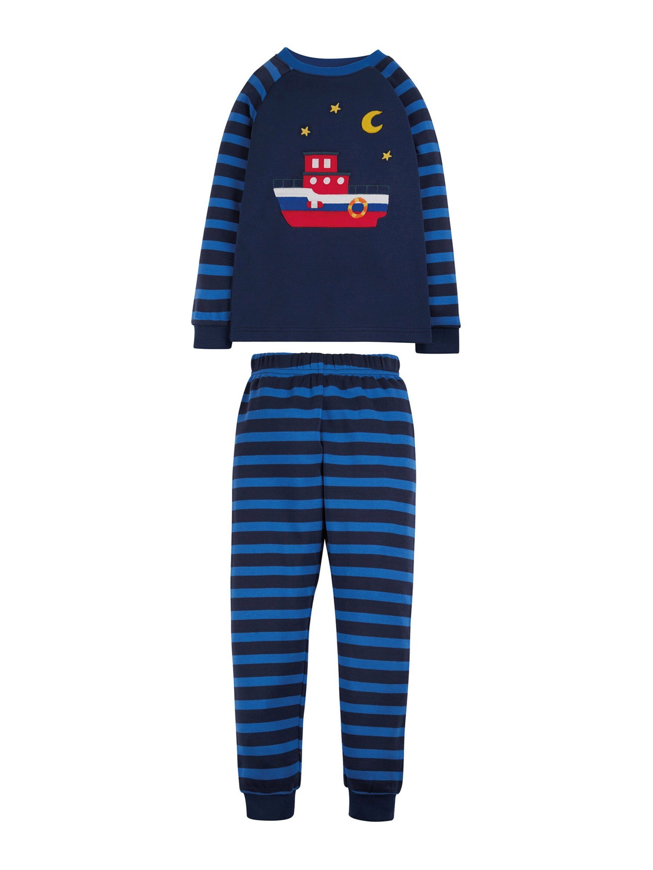 Kinder Kinderunterwäsche frugi Schlafanzug Navigator (1 tlg)