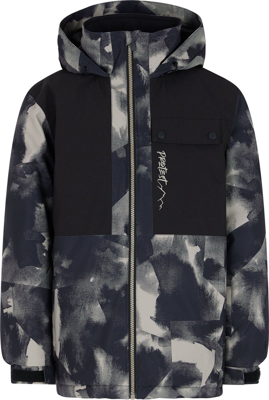 Skijacke PRTWOLVE JR snowjacket True Black