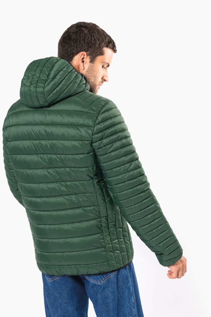 Kariban Outdoorjacke Leichte Herren-Steppjacke mit Kapuze günstig online kaufen