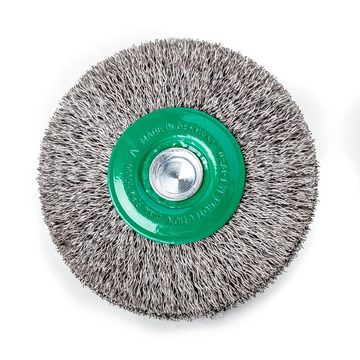 Lessmann Reinigungsbürste Lessmann Rundbürste mit rostfreien Drähten, Durchmesser 60 mm