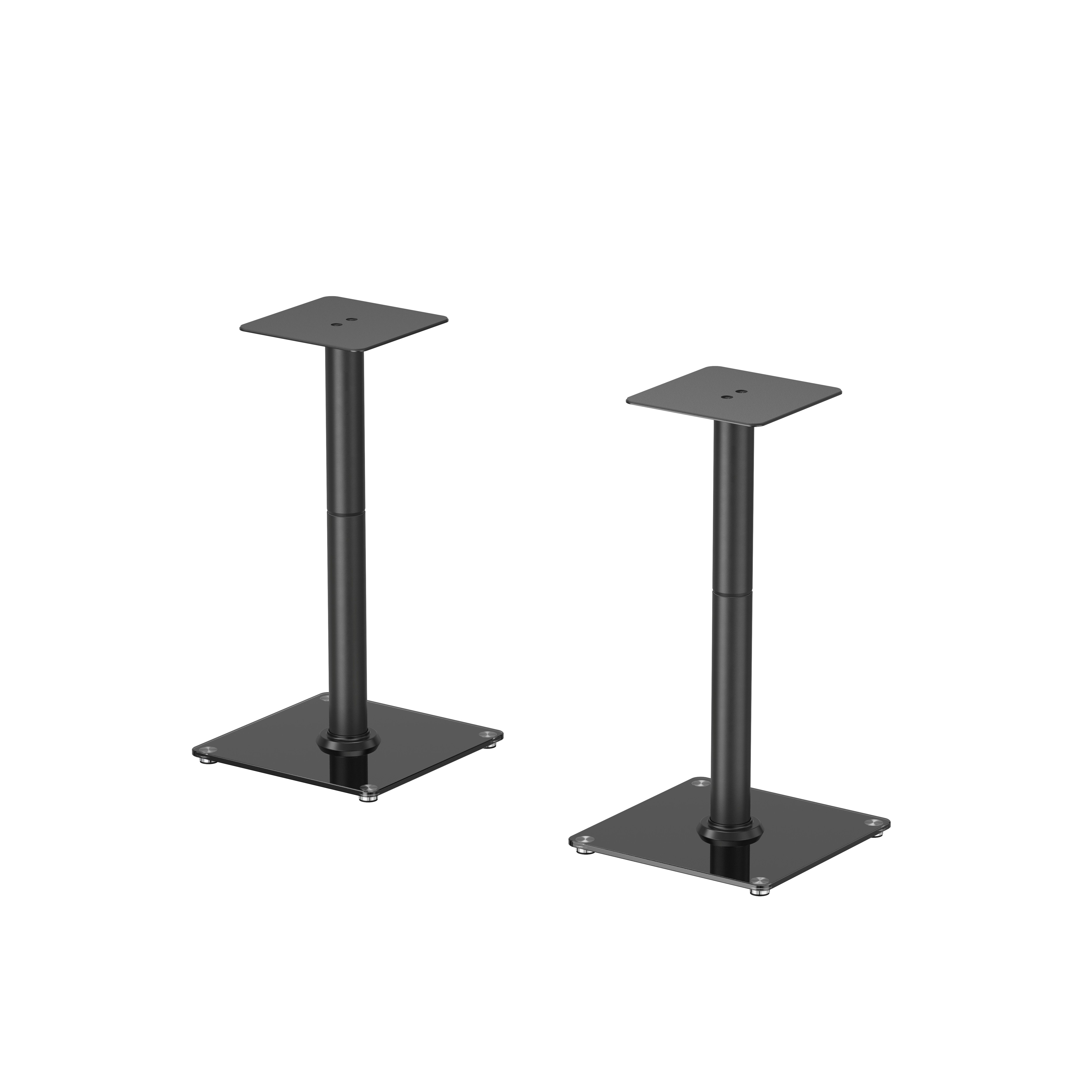HALTERUNGSPROFI Lautsprecherständer LSTSL4-B / LSTSM4-B, (Höhe 76,5cm, bis 25kg/Stück)