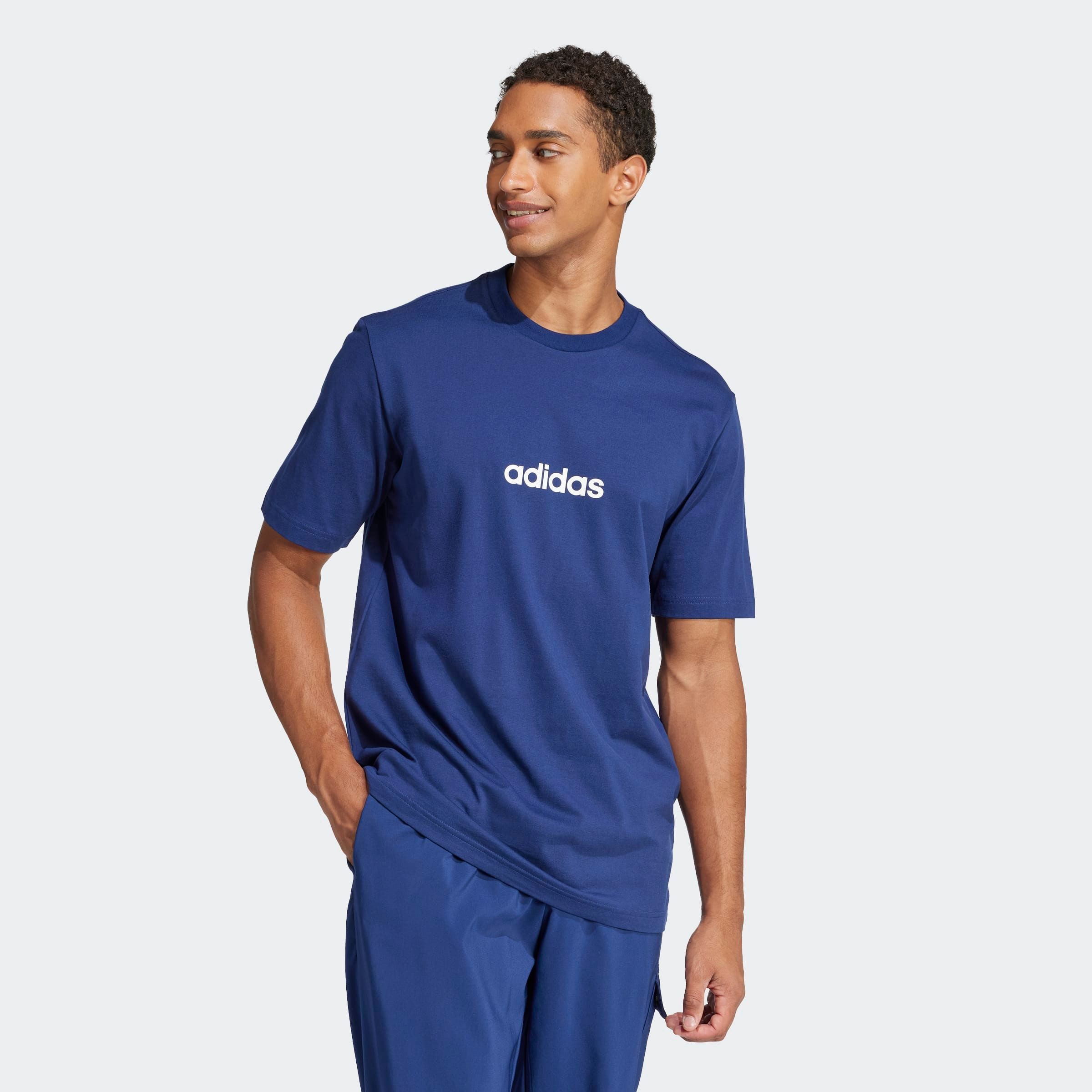 adidas Sportswear T-Shirt M LIN SJ T überschnittene Schultern, Kurzarmdesig günstig online kaufen
