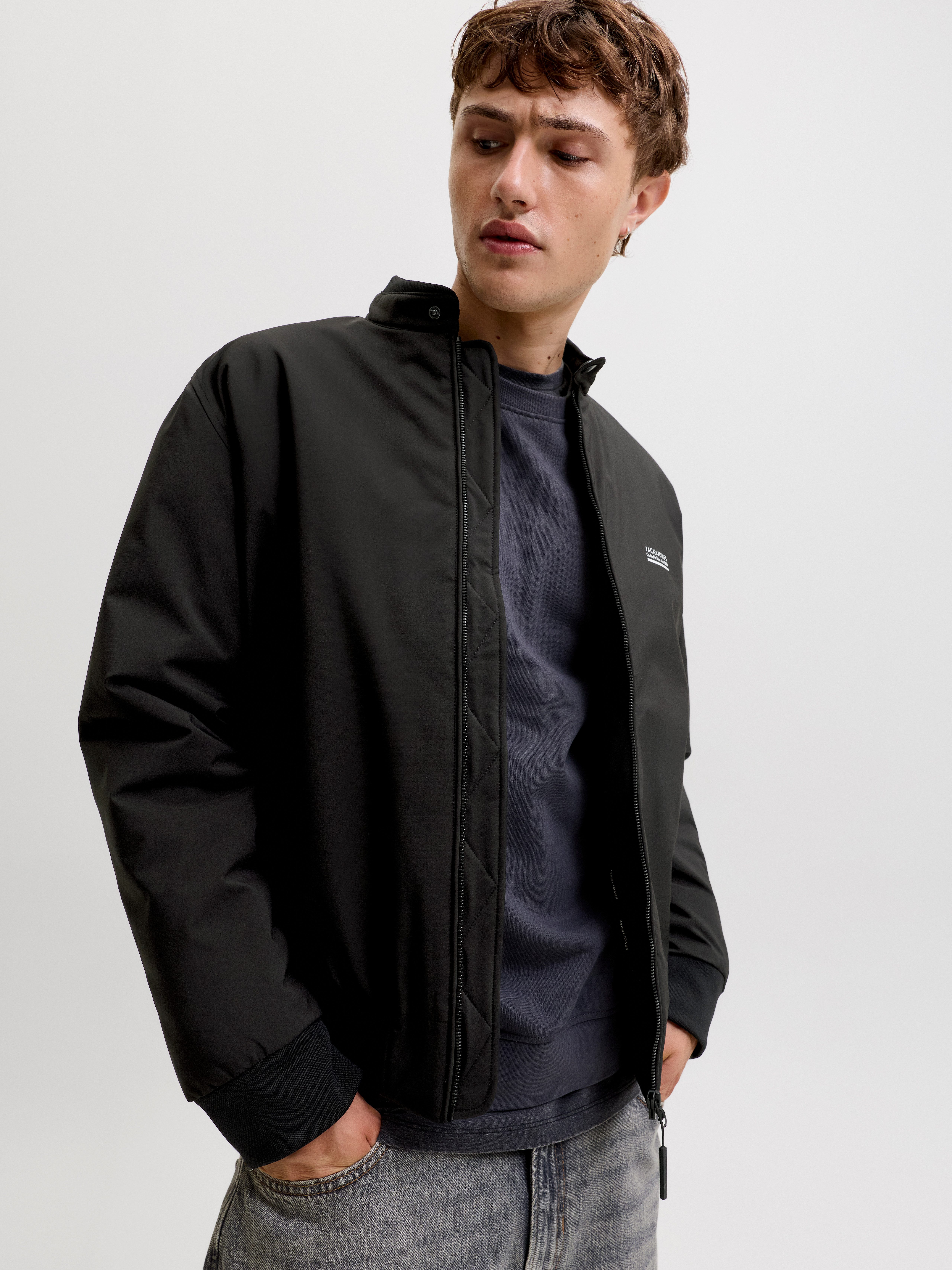 Jack & Jones Blouson JJEBROOKLYN BOMBER SN Kunstfaser, regular fit
