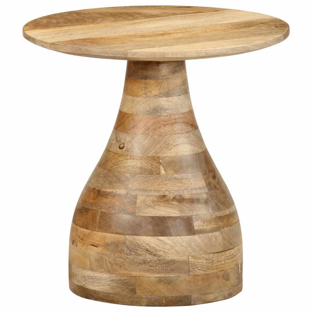 vidaXL Beistelltisch Beistelltisch Ø40x40 cm Massivholz günstig online kaufen