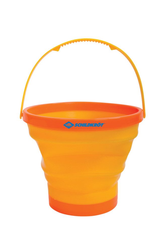 MTS Falteimer Donic Schildkröt Eimer faltbar Silikon orange 16cm
