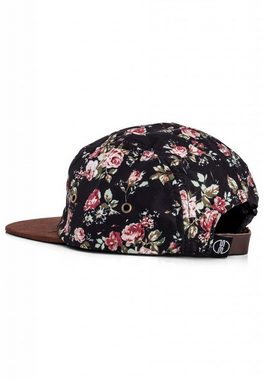 Blackskies Snapback Cap Florale 5-Panel Cap Black Beauty Vol. II - Floral-Suede