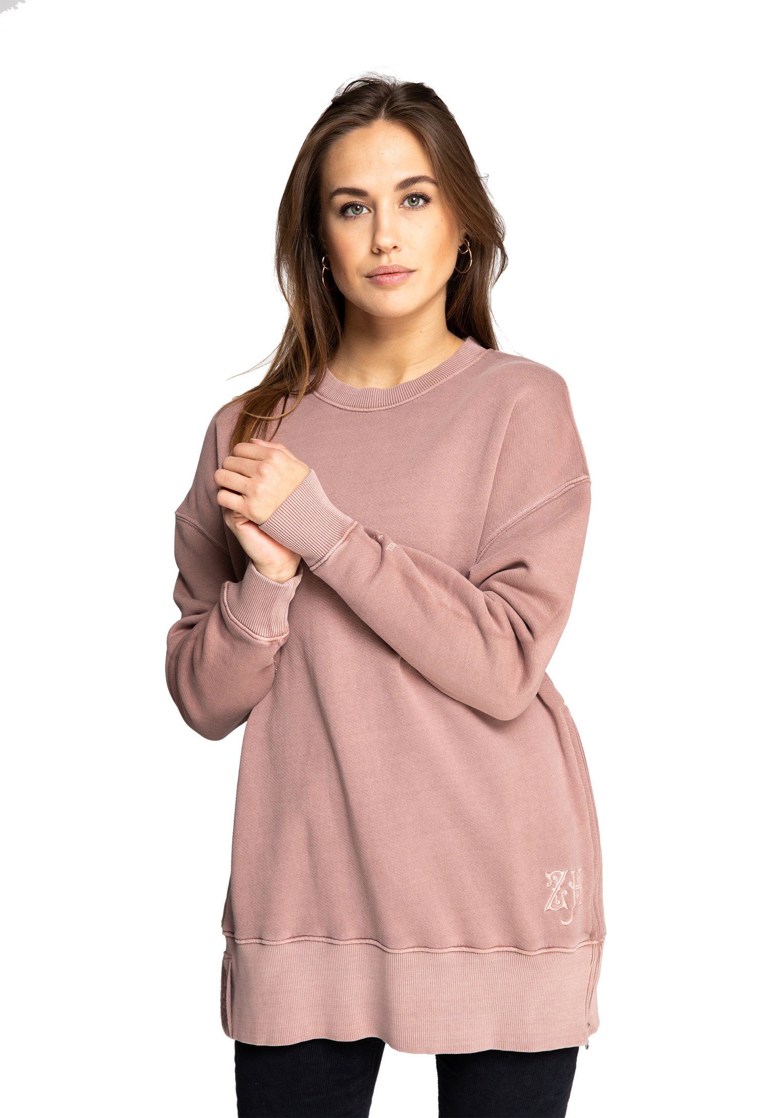 Zhrill Sweatshirt »Sweater KIRA Sorbet« (0-tlg)