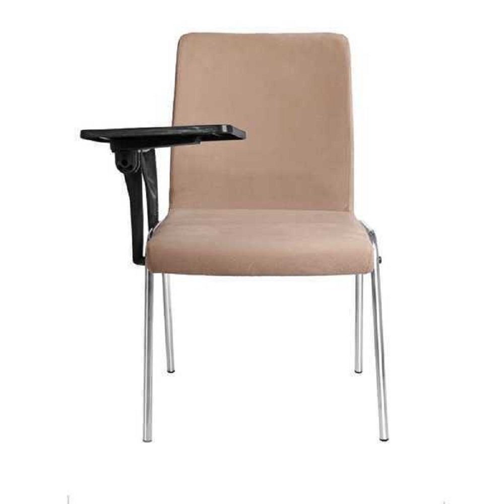 JVmoebel Bürostuhl Stilvoller Beige Sessel Moderner Sessel Top-Qualität Design Bürostuhl (1 St), Made in Europa