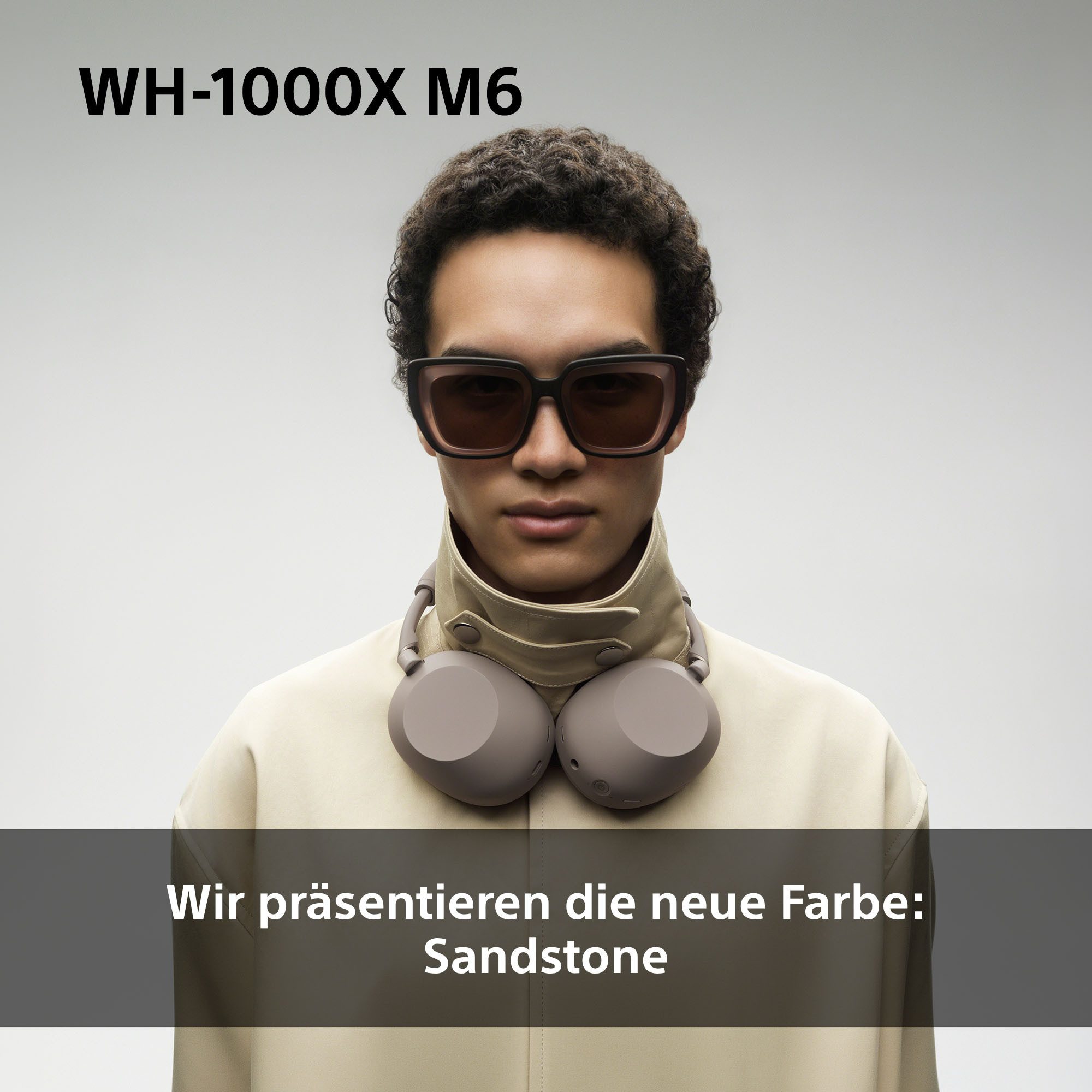 Sony WH-1000XM6 Premium Noise Cancelling Wireless Over-Ear-Kopfhörer (Freisprechfunktion, Multi-Point-Verbindung, Noise-Cancelling, Transparenzmodus, Wireless-Audio-Streaming, integrierte Steuerung für Anrufe und Musik, A2DP Bluetooth, Bluetooth, HFP, HSP, AVRCP Bluetooth, Kabellose Over Ear Kopfhörer mit Sony’s bestem Noise Cancelling)
