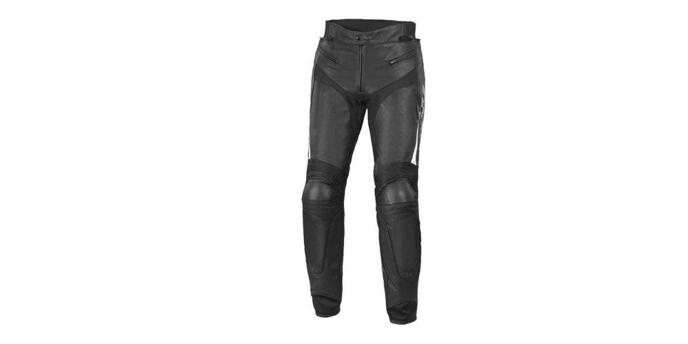 Büse Motorradhose Dervio Damen Motorrad Lederhose Knieprotektoren enthalten