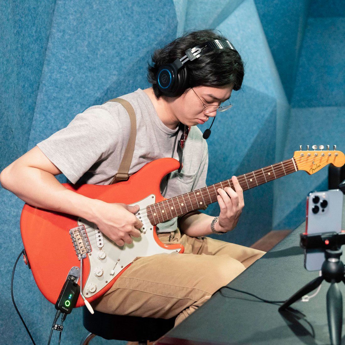 Nux E-Gitarre Nux Mighty Plug Pro Amp-Plug mit Kopfhörer