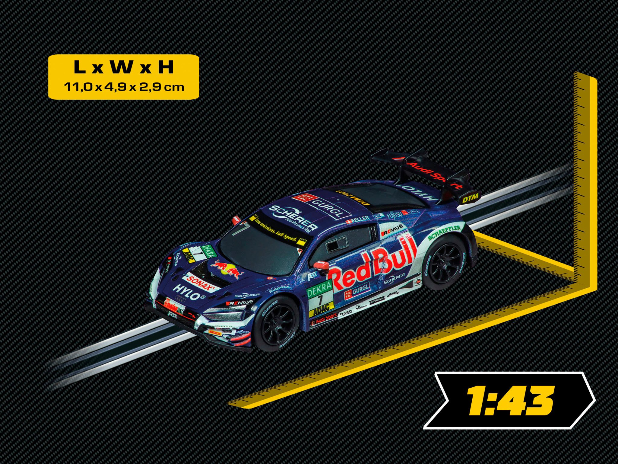 Carrera® Autorennbahn Carrera GO!!! DTM Speed Giants (Streckenlänge 8,9 m)
