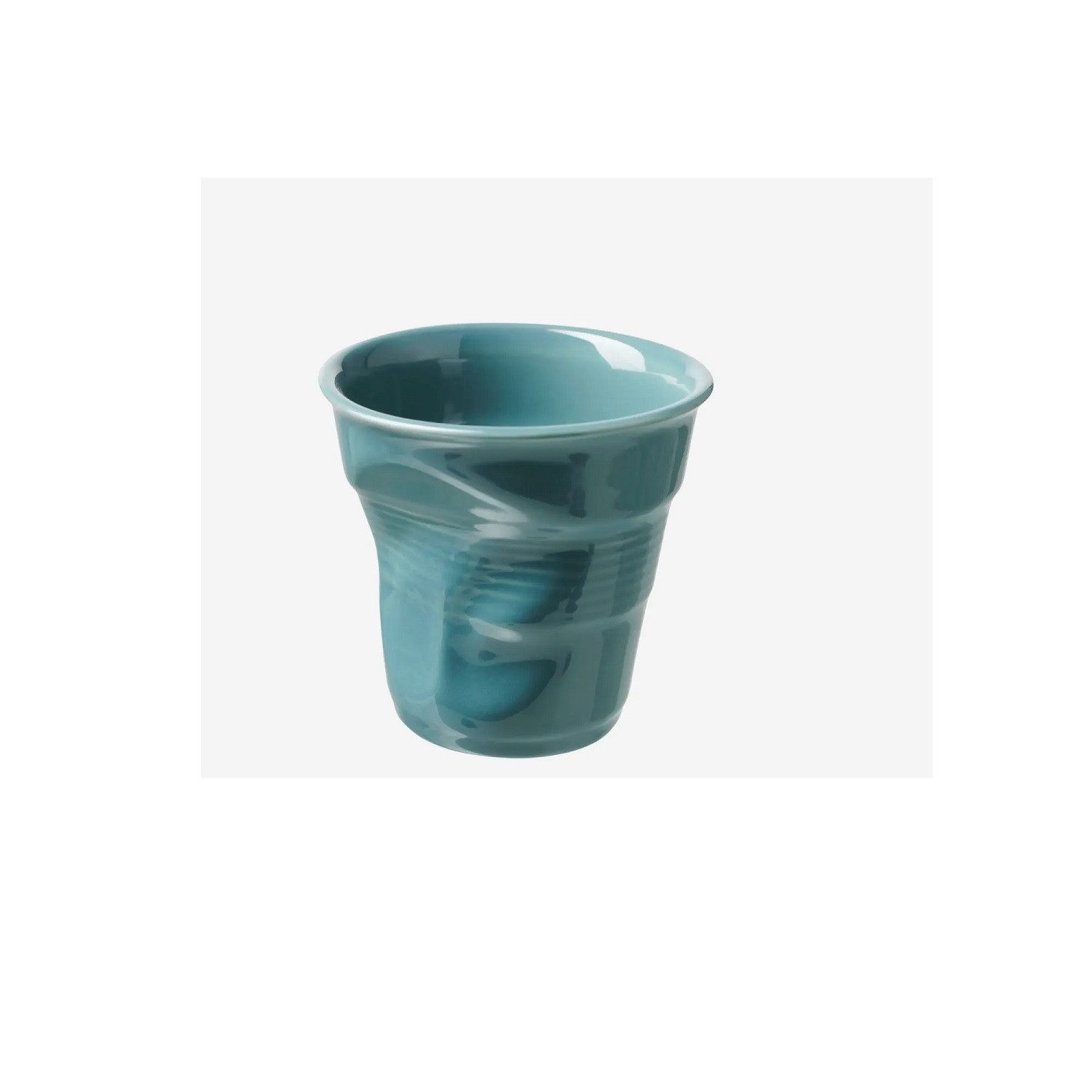 REVOL Espressotasse Knickbecher Tasse Espresso bleu abysse 80ml, Porzellan