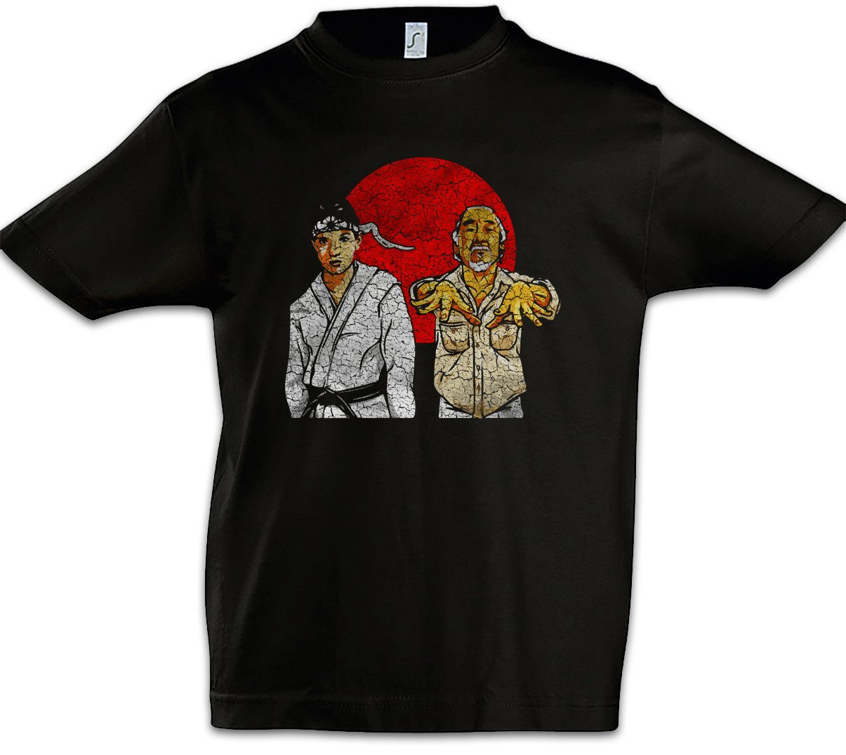 Print-Shirt Karate Team Kinder T-Shirt Daniel Mr. Mister Kesuke Kid Kai Matrtial