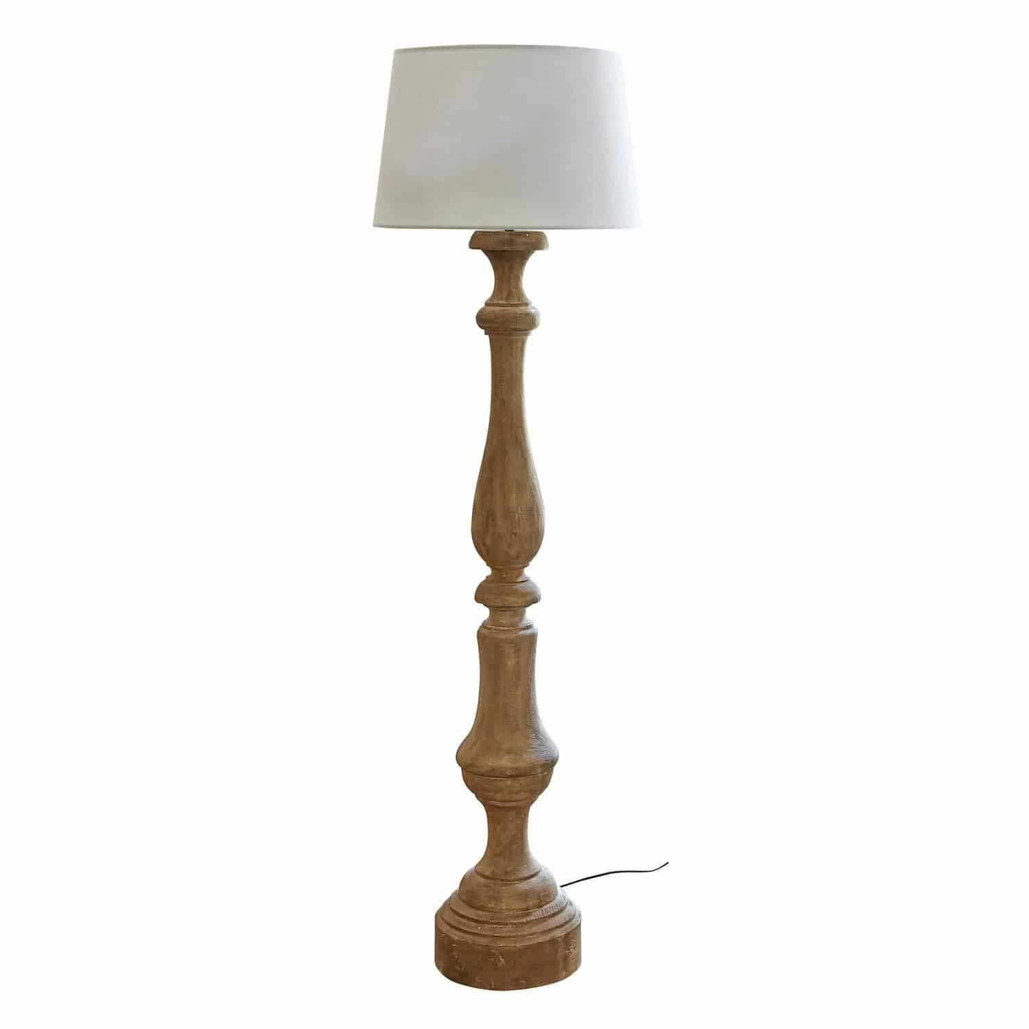 Mirabeau Stehlampe Stehlampe Etienne braun/weiß