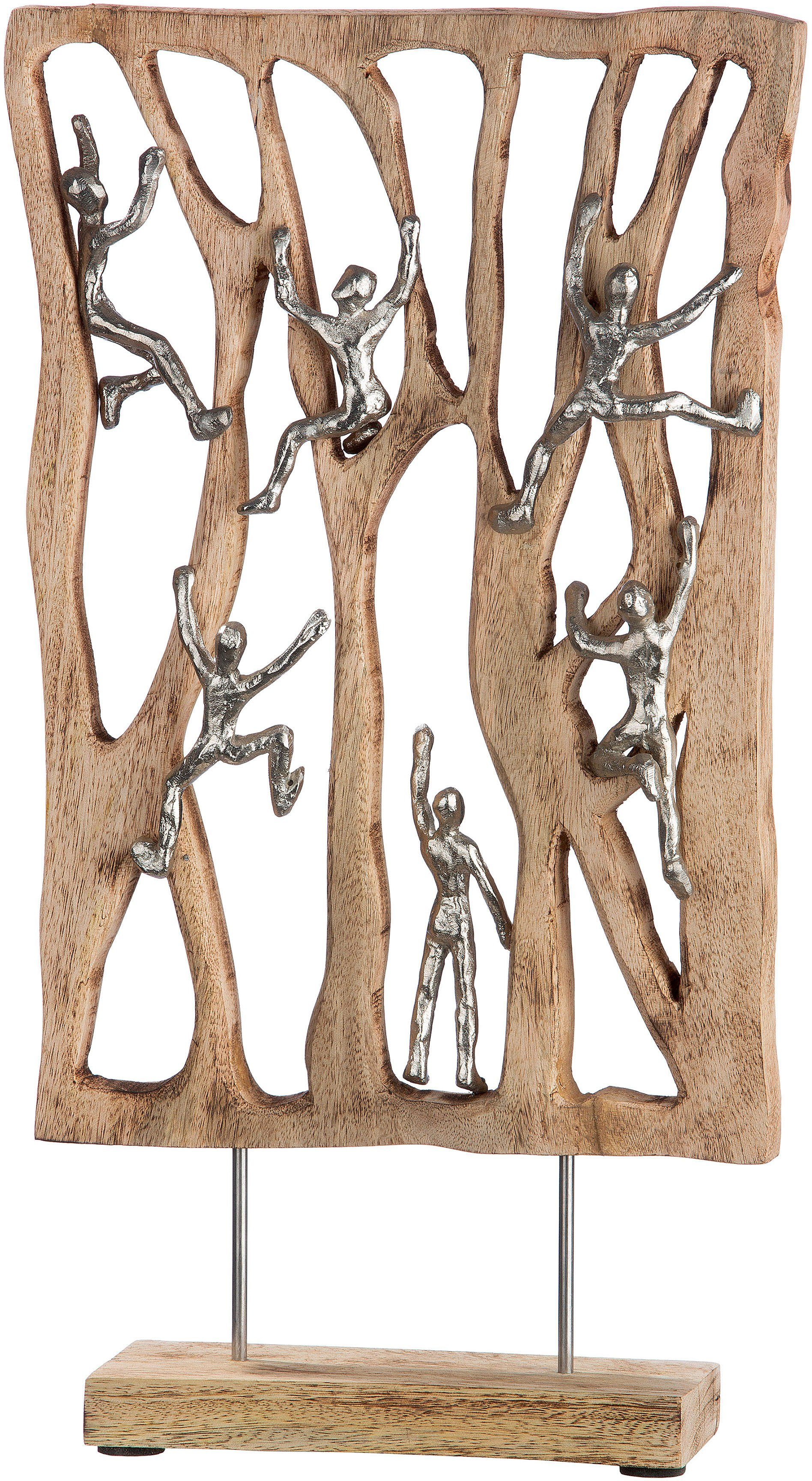 GILDE Dekofigur Skulptur Climbing Wall (1 günstig online kaufen