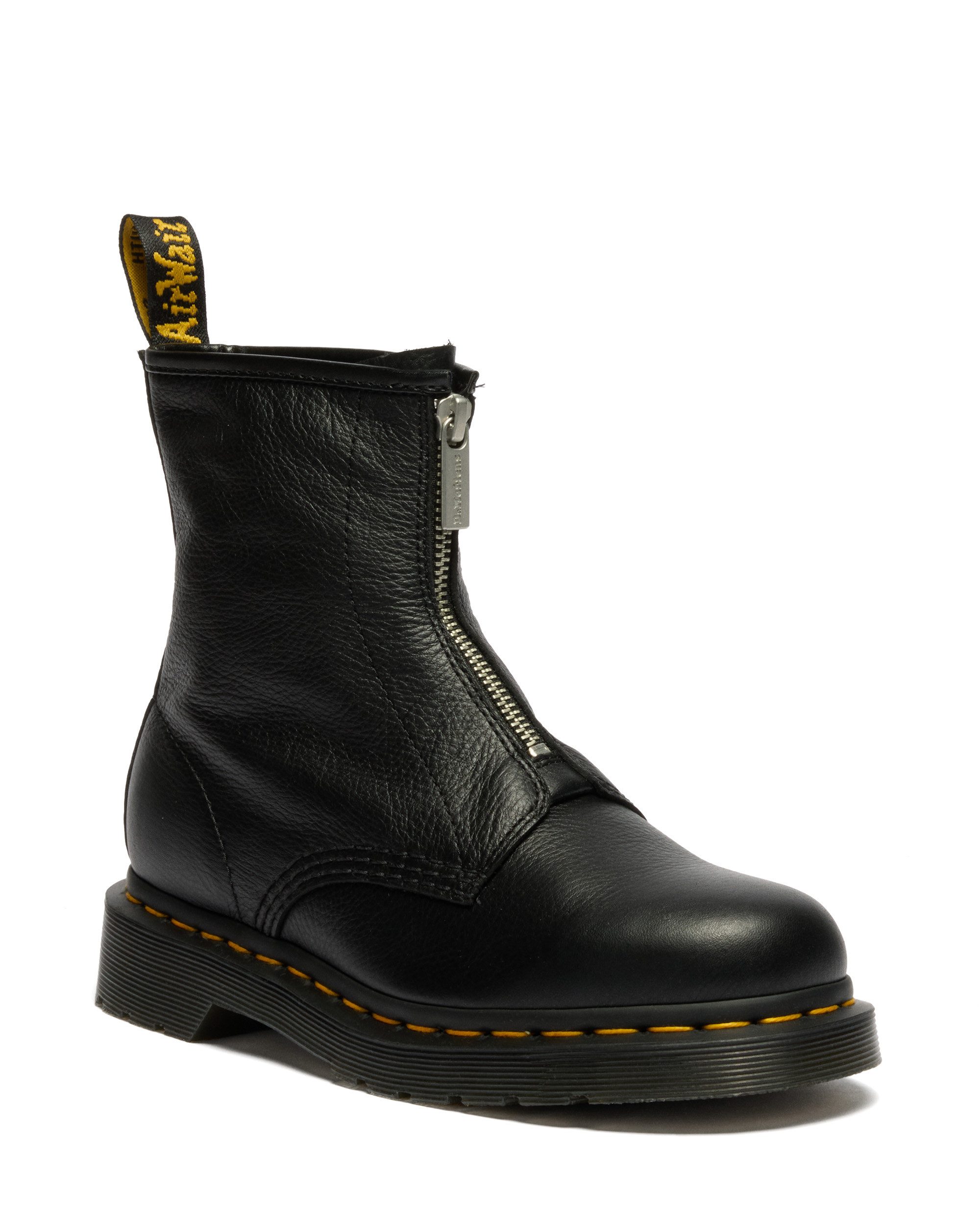 DR. MARTENS 1460 FZ Stiefelette, Blockabsatz, Plateau, Chunky Boots mit typischer Rahmennaht