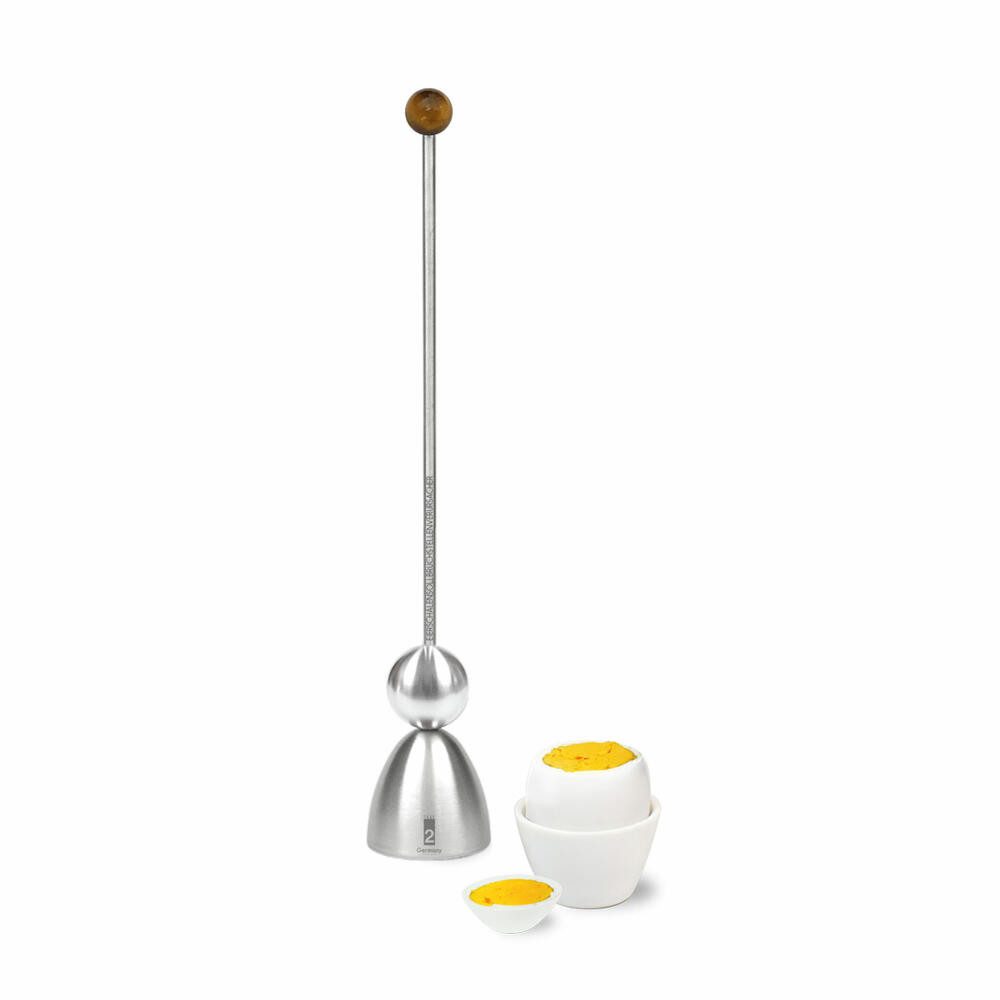 Take2-Design Eierköpfer Clack Gem Edition Edelsteinkugel Tigerauge