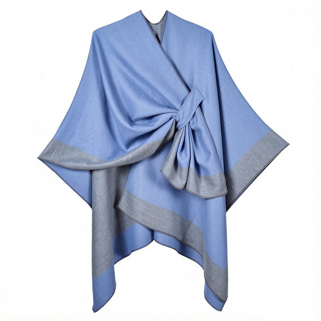 Oemmn Poncho Damen Schal,Poncho,Wärmender Schal für alle Jahreszeiten