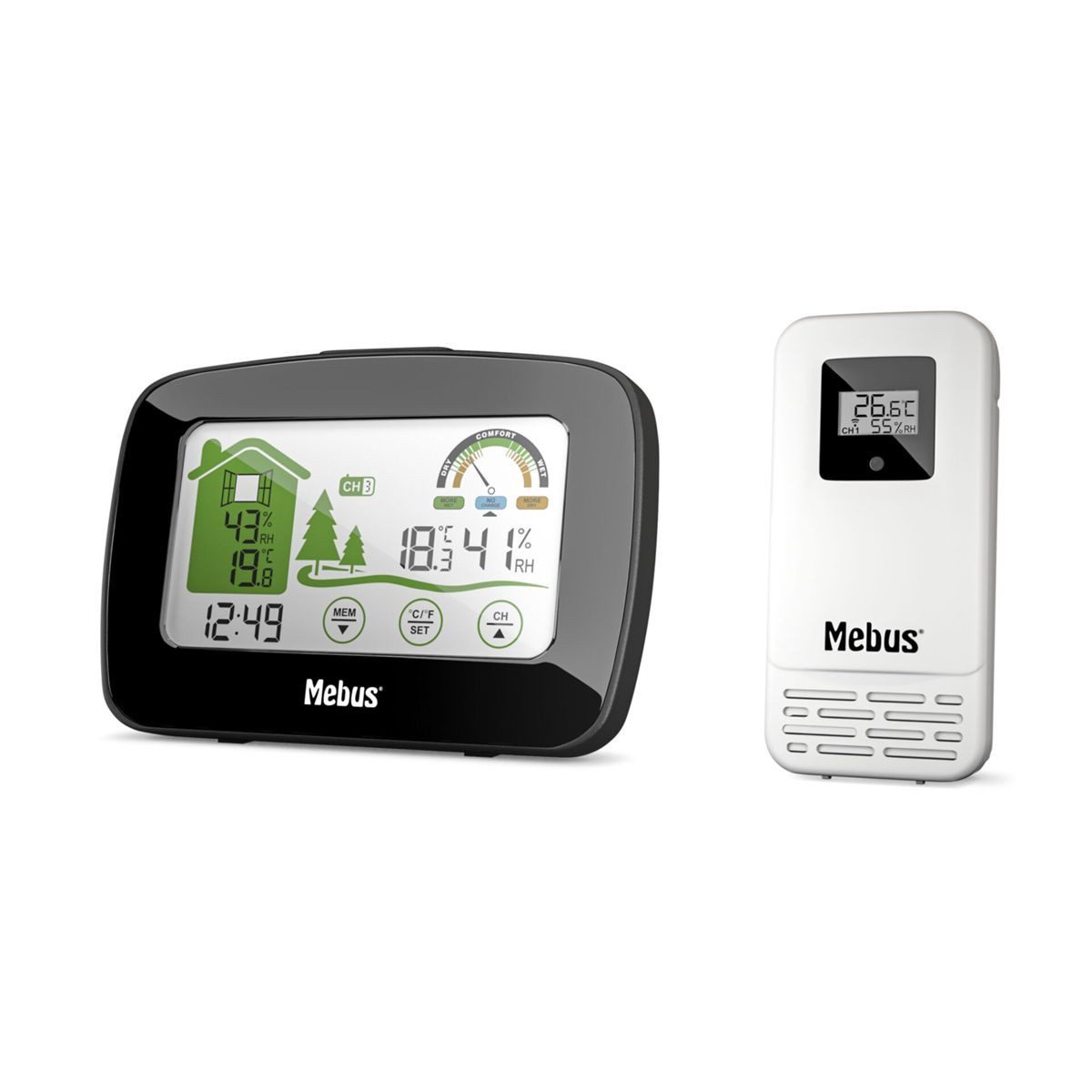 Mebus 40902 Funk-Wetterstation Wetterstation