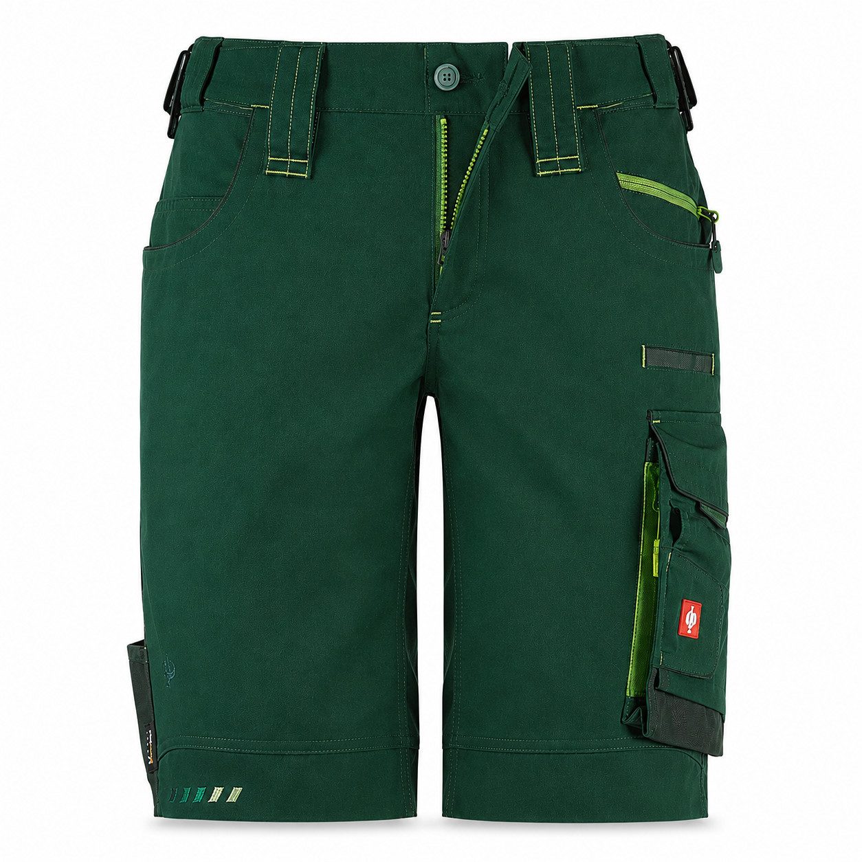 Engelbert Strauss Shorts Damen Arbeitsshorts e.s. motion 2020 Grün – Workwear-Short