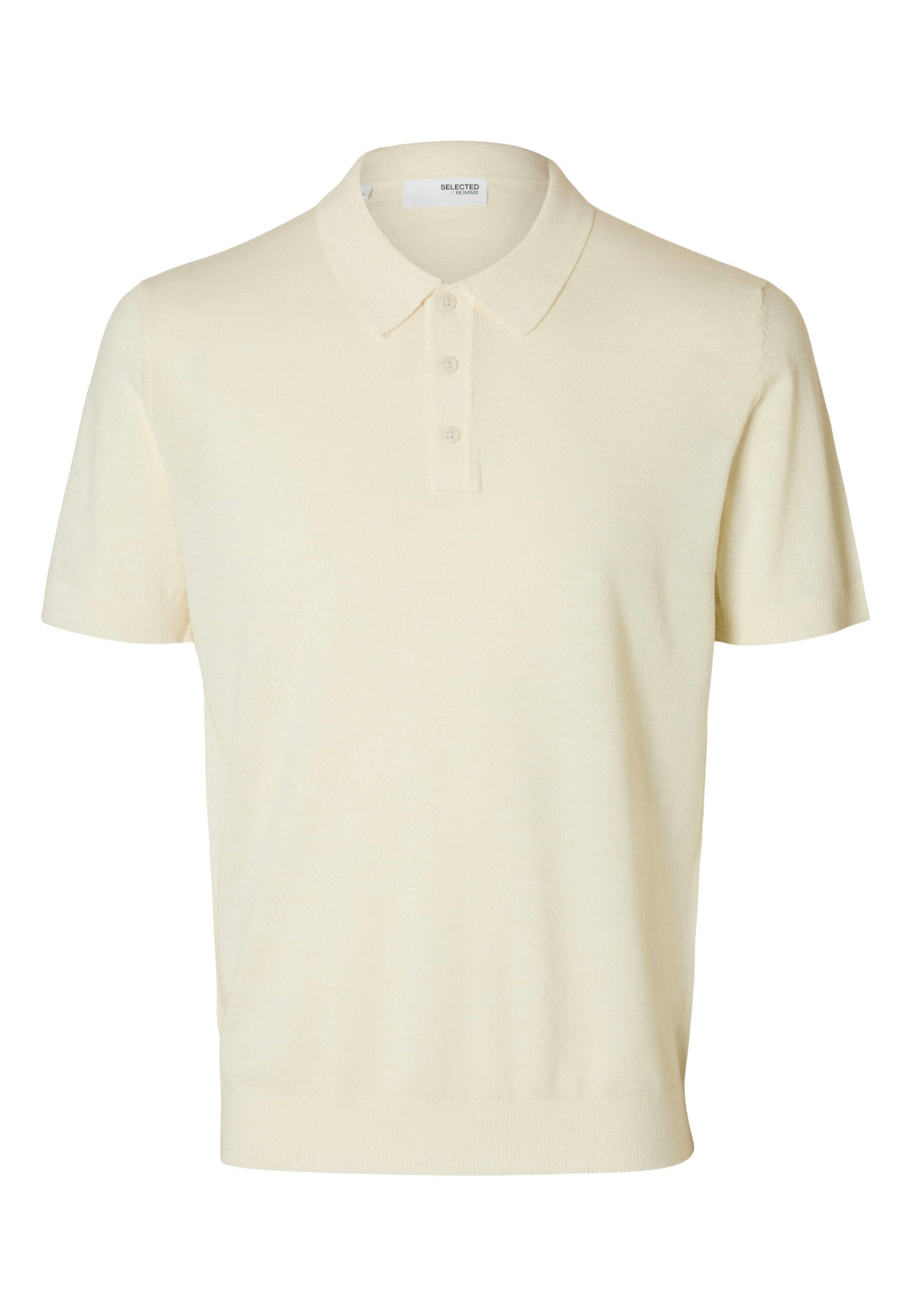 SELECTED HOMME Poloshirt Poloshirt TOWN Kurzarmshirt mit Polokragen (1-tlg., 1)