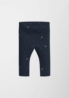 s.Oliver Leggings Thermofleece-Leggings mit Allover-Print