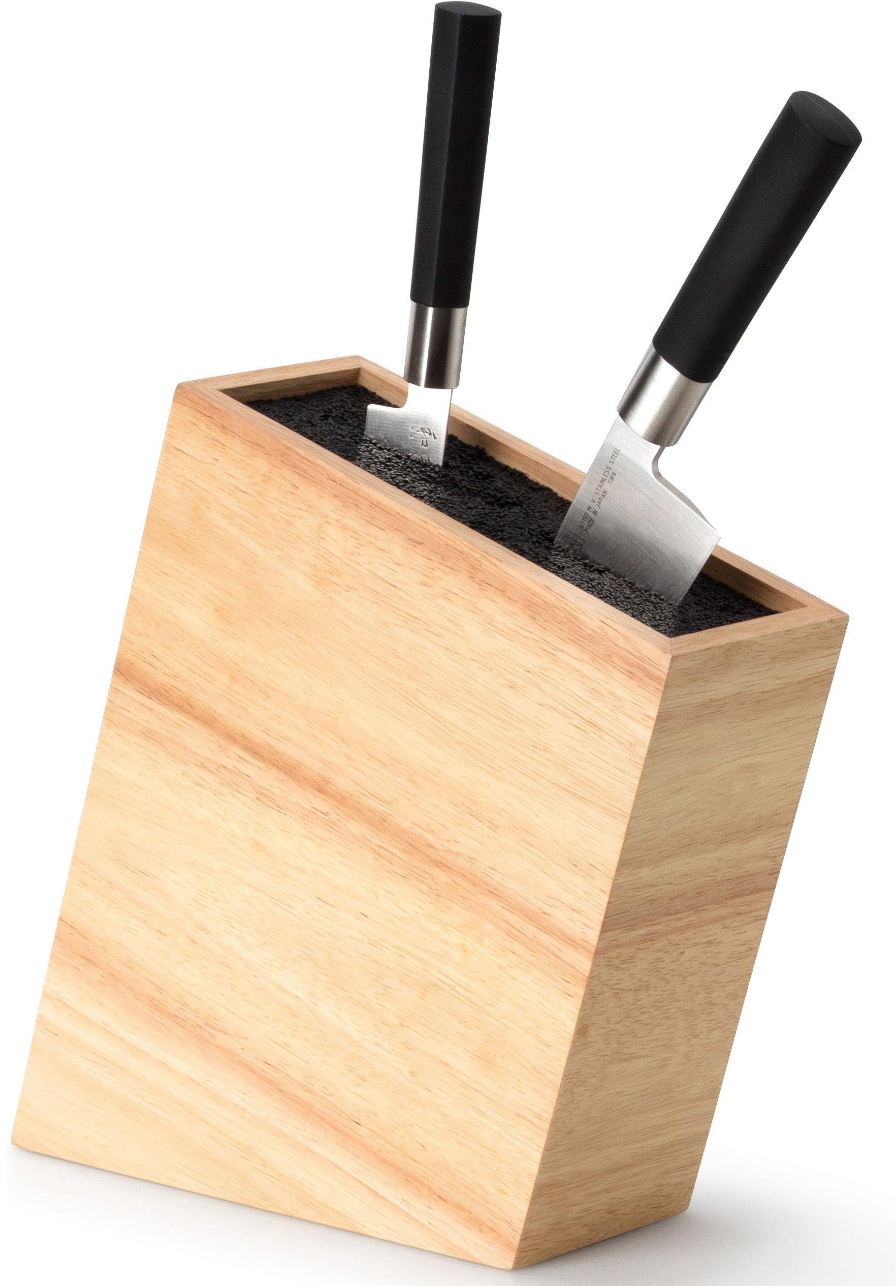 Continenta Messerblock (1tlg), aus Gummibaumholz