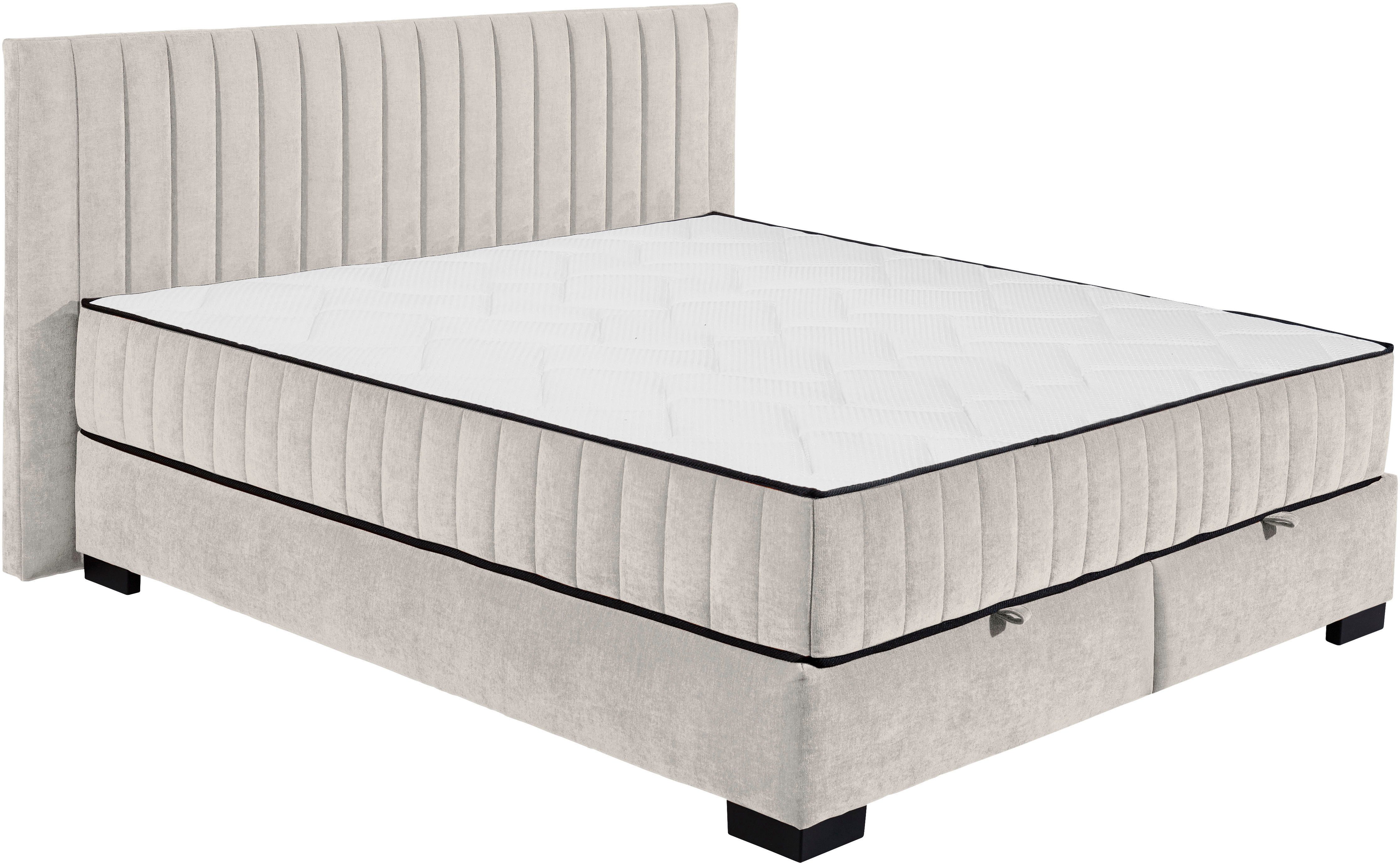 ED EXCITING DESIGN Boxbett Nagol, mit Bettkasten, mit Wendematratze, erhältlich in verschiedenen Breiten