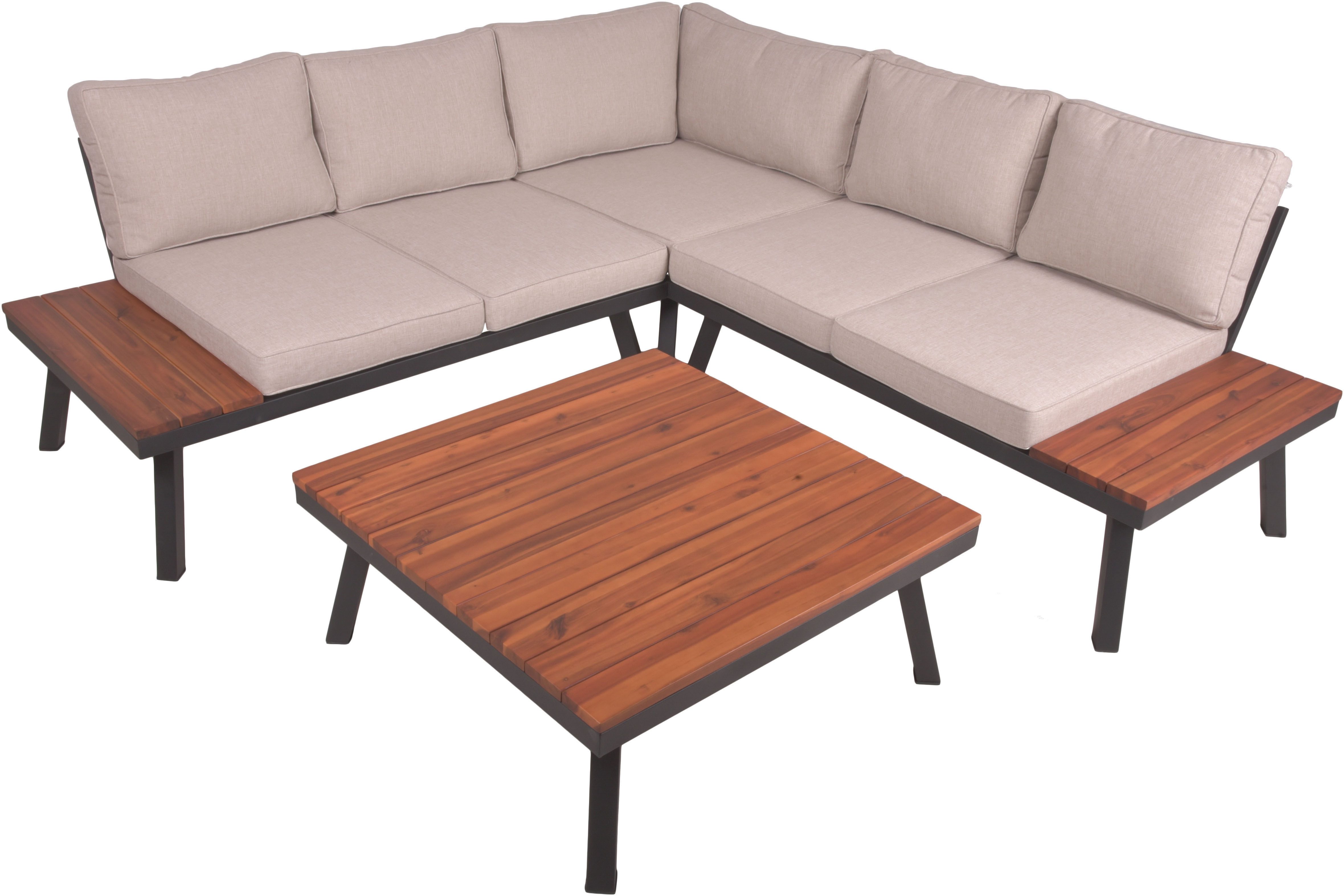 Garden Pleasure Gartenlounge-Set THERESA, (4-tlg)