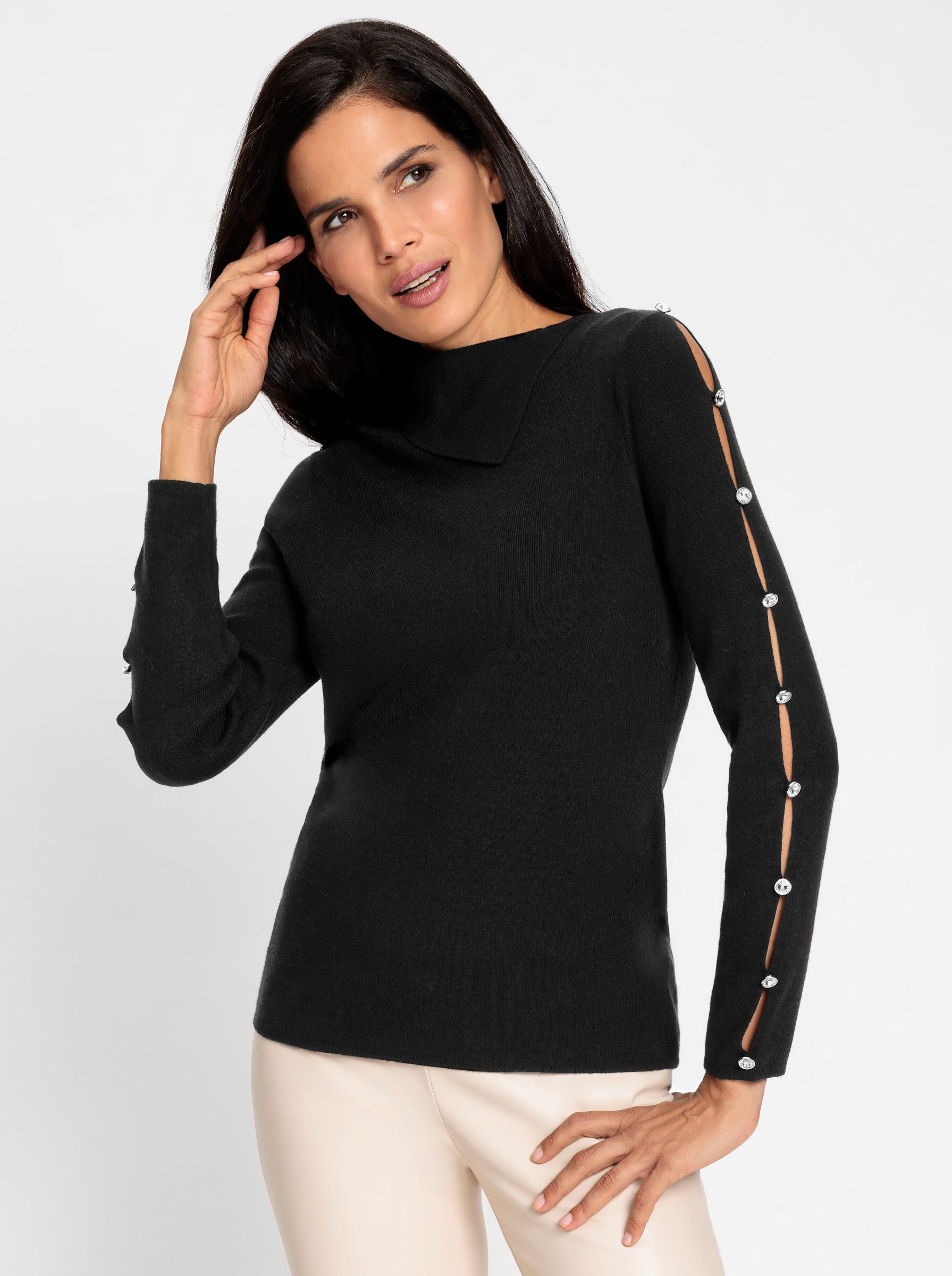 Strickpullover Rollkragenpullover