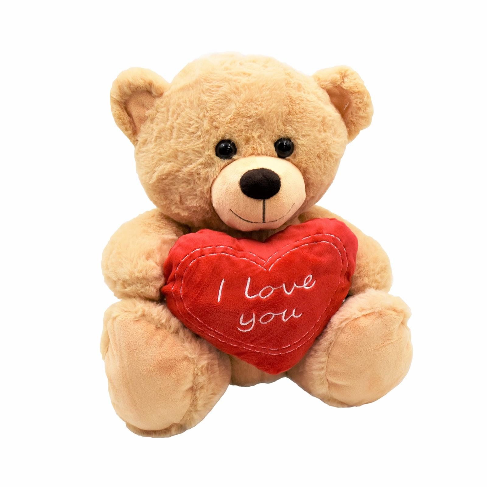 Geschenkestadl Kuscheltier Süßer Teddybär mit Herz „I love you“ – sagt mehr günstig online kaufen
