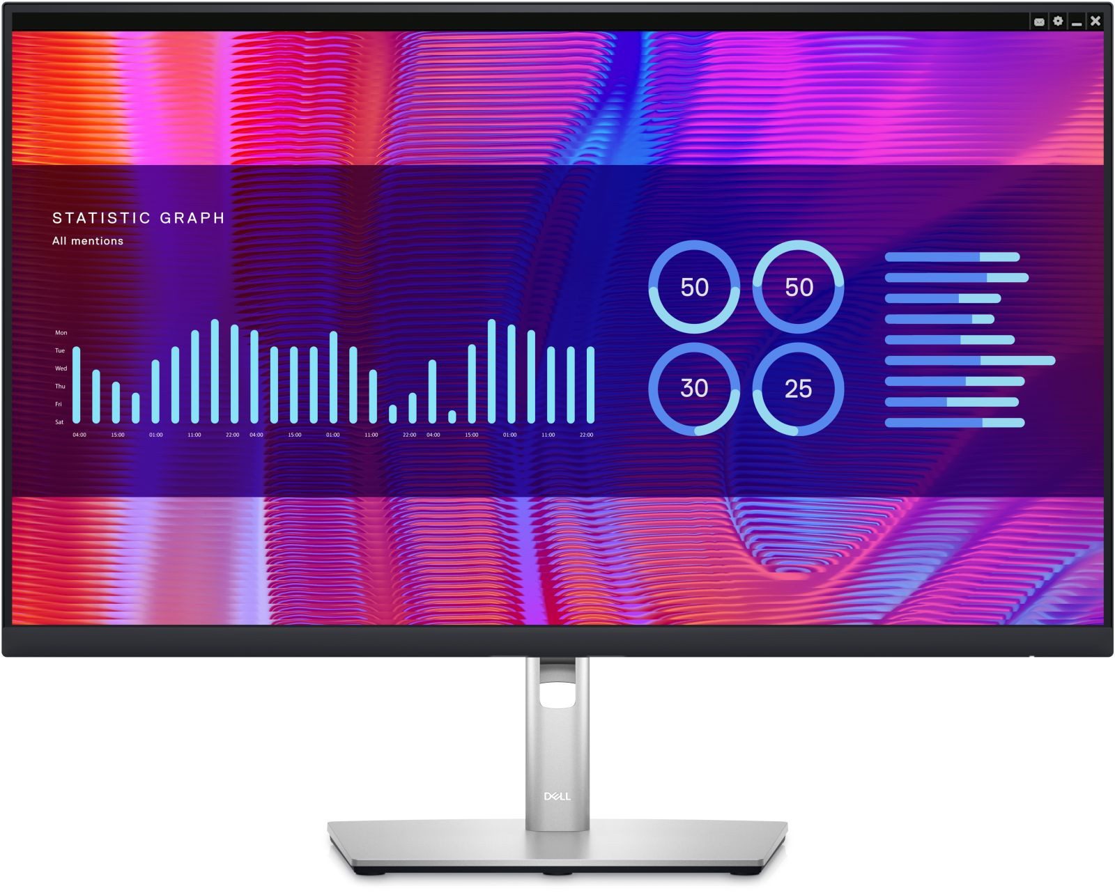 Dell P2723DE 68,6cm (27) WQHD IPS Office-Monitor DP/HDMI/USB-C 5ms Pivo... TFT-Monitor (2560 x 1440 px, Quad HD, 5 ms Reaktionszeit, 60 Hz, IPS, Pivot, Höhenverstellbar)