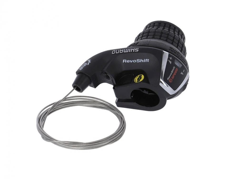 Shimano Schalthebel SHIMANO Drehgriffschalter TOURNEY 6-fach Drehgriffschalter - 6-fach