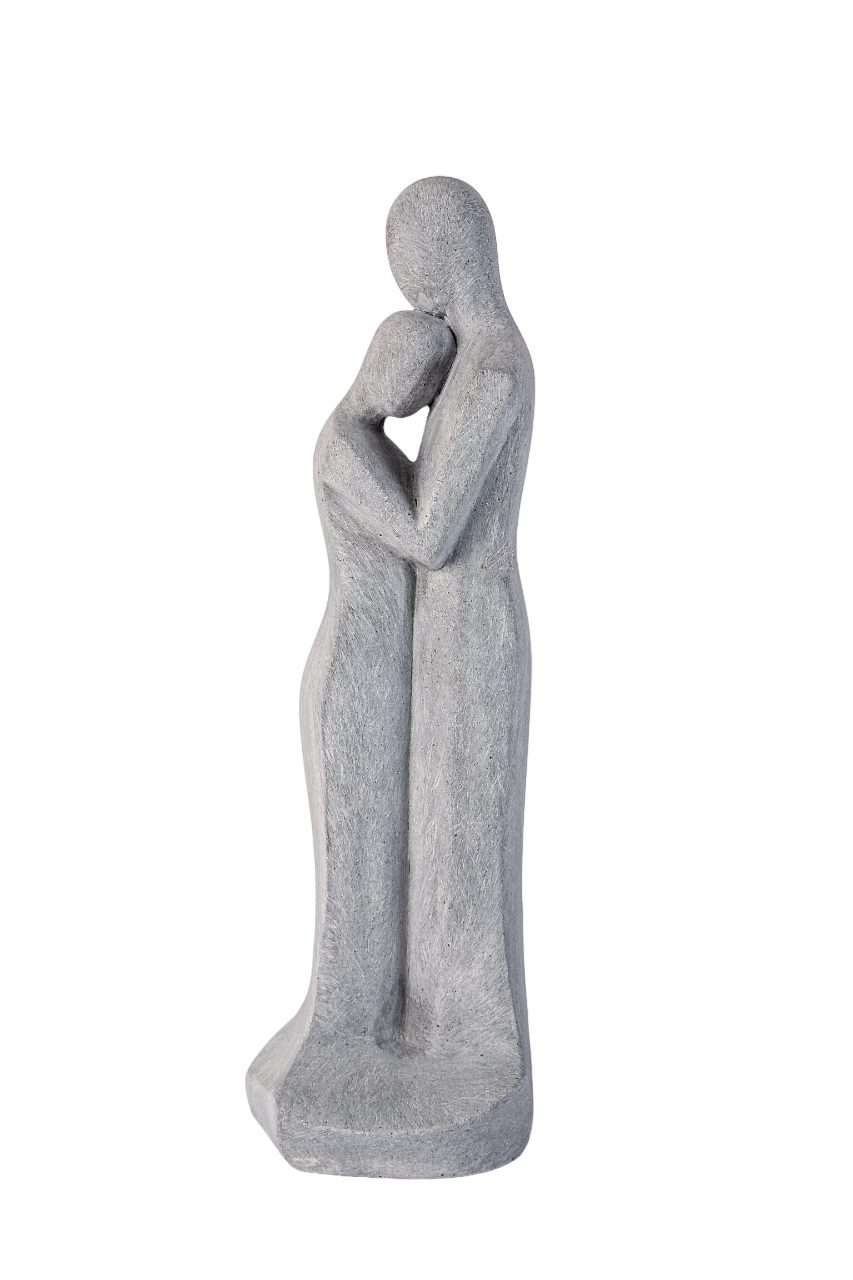 Dekofigur IDYL Moderne Skulptur Figur Sandsteinguss "Liebespaar"