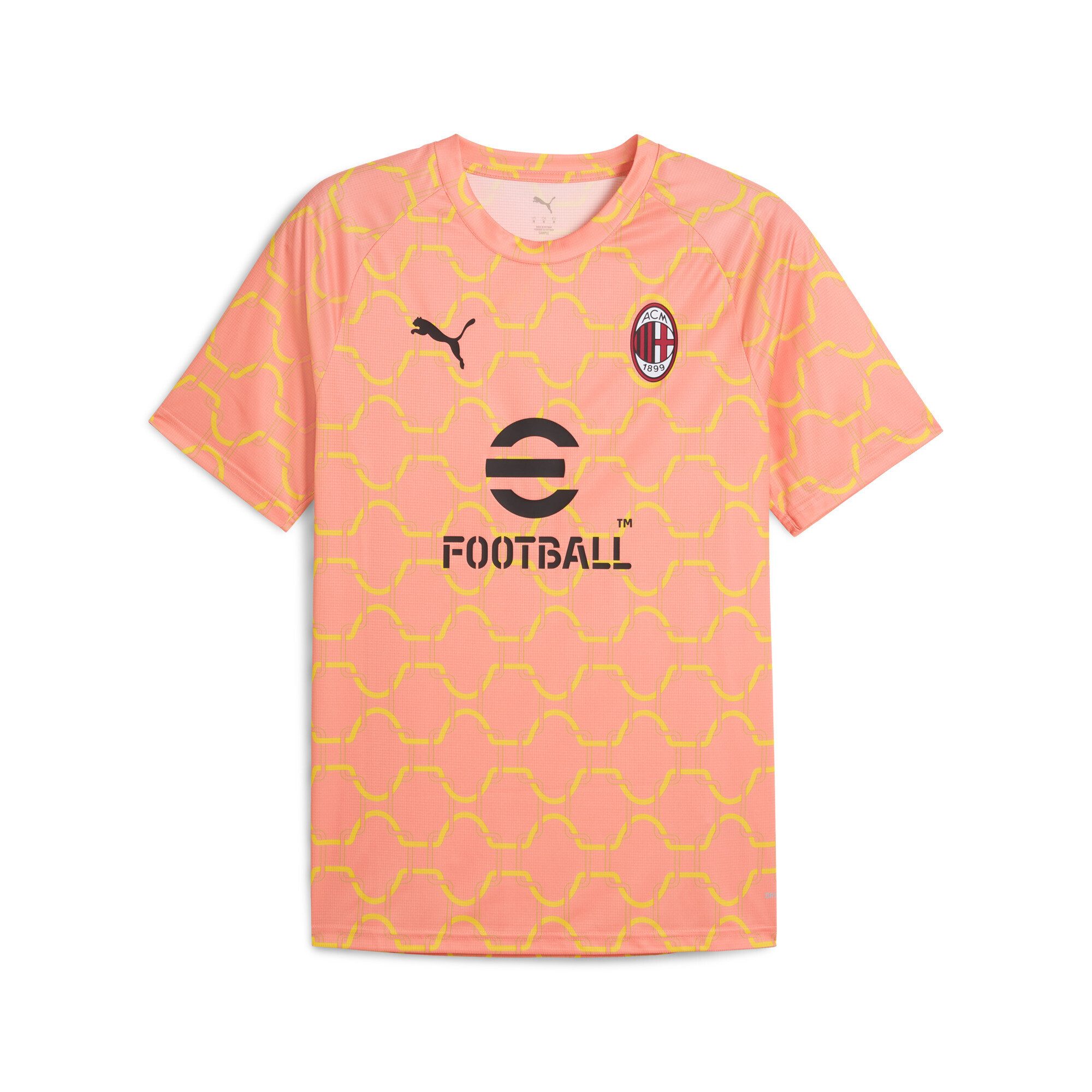PUMA Trainingsshirt AC Milan Aufwärmtrikot Herren