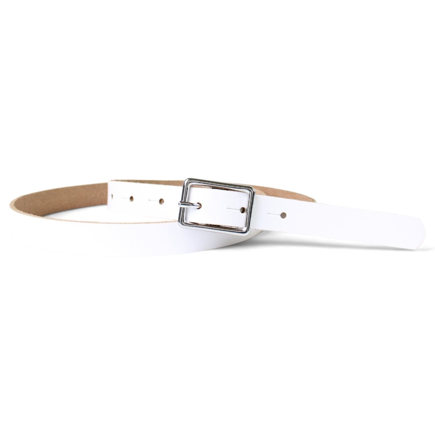 FRONHOFER Hüftgürtel Damen Rindsleder Dornschnalle (1-St) verchromt, rechteckig, 2 cm