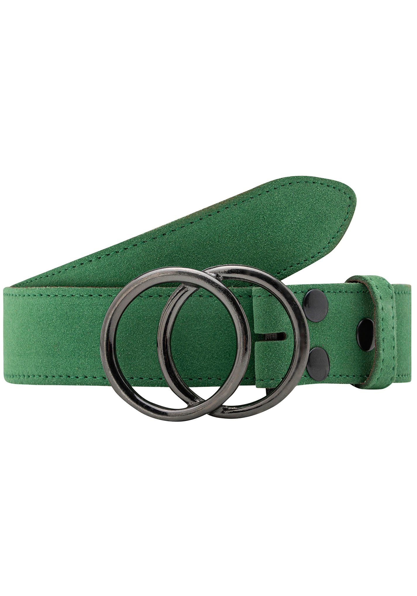 Rettungsring Gürtel Ledergürtel mit austauschbarer Schließe »Zwei Kreise Sc günstig online kaufen