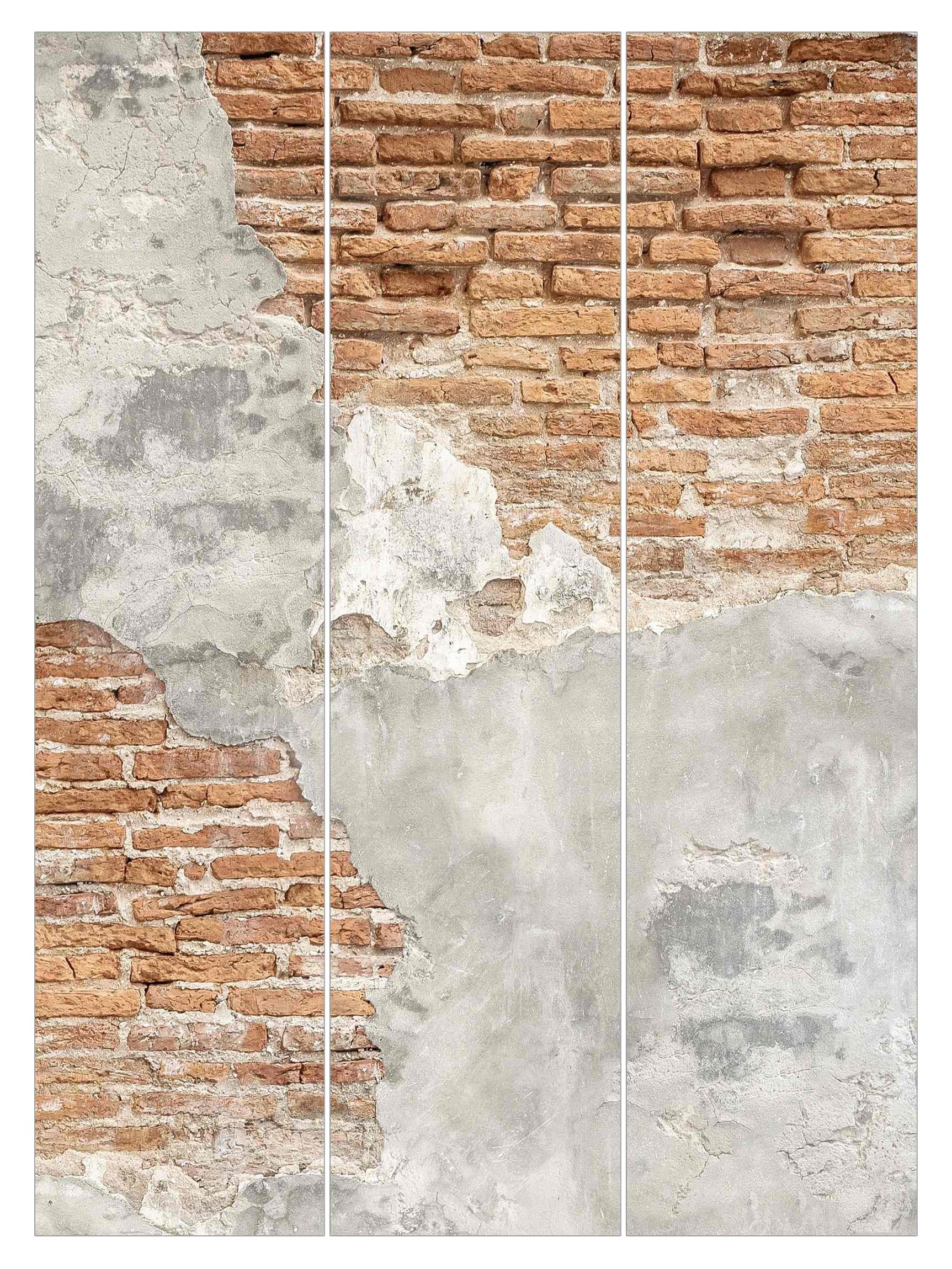Bilderdepot24 Schiebegardine modern Flächenvorhang blickdicht Shabby günstig online kaufen