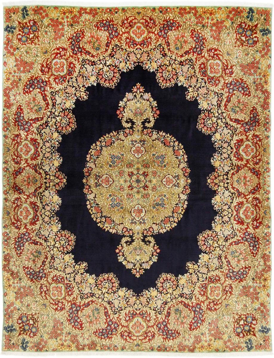 Orientteppich Kerman Rafsanjan 194x251 Handgeknüpfter Orientteppich / Perserteppich, Nain Trading, rechteckig, Höhe: 12 mm