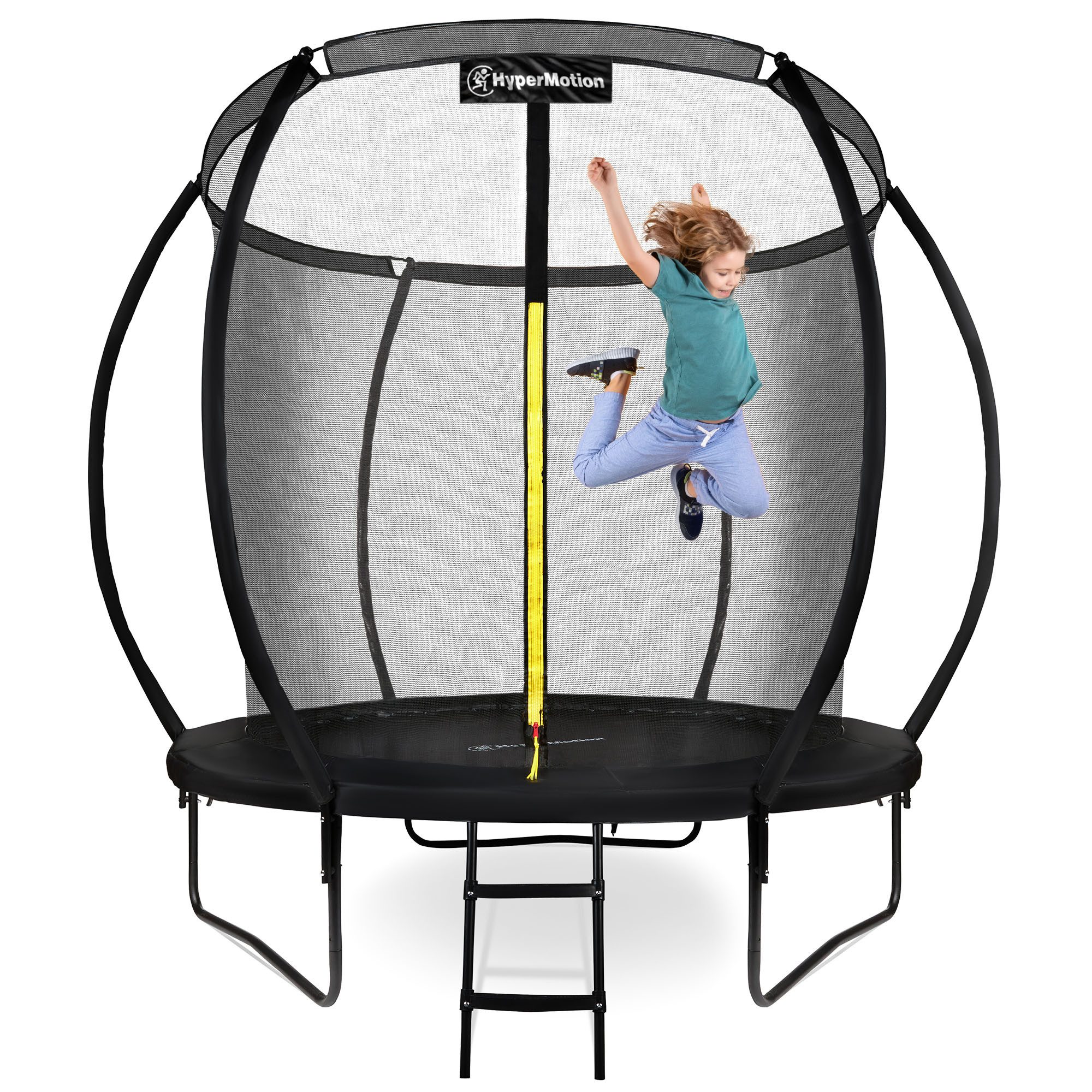 HyperMotion Kindertrampolin Gartentrampolin 244 cm – mit Sicherheitsnetz, L günstig online kaufen